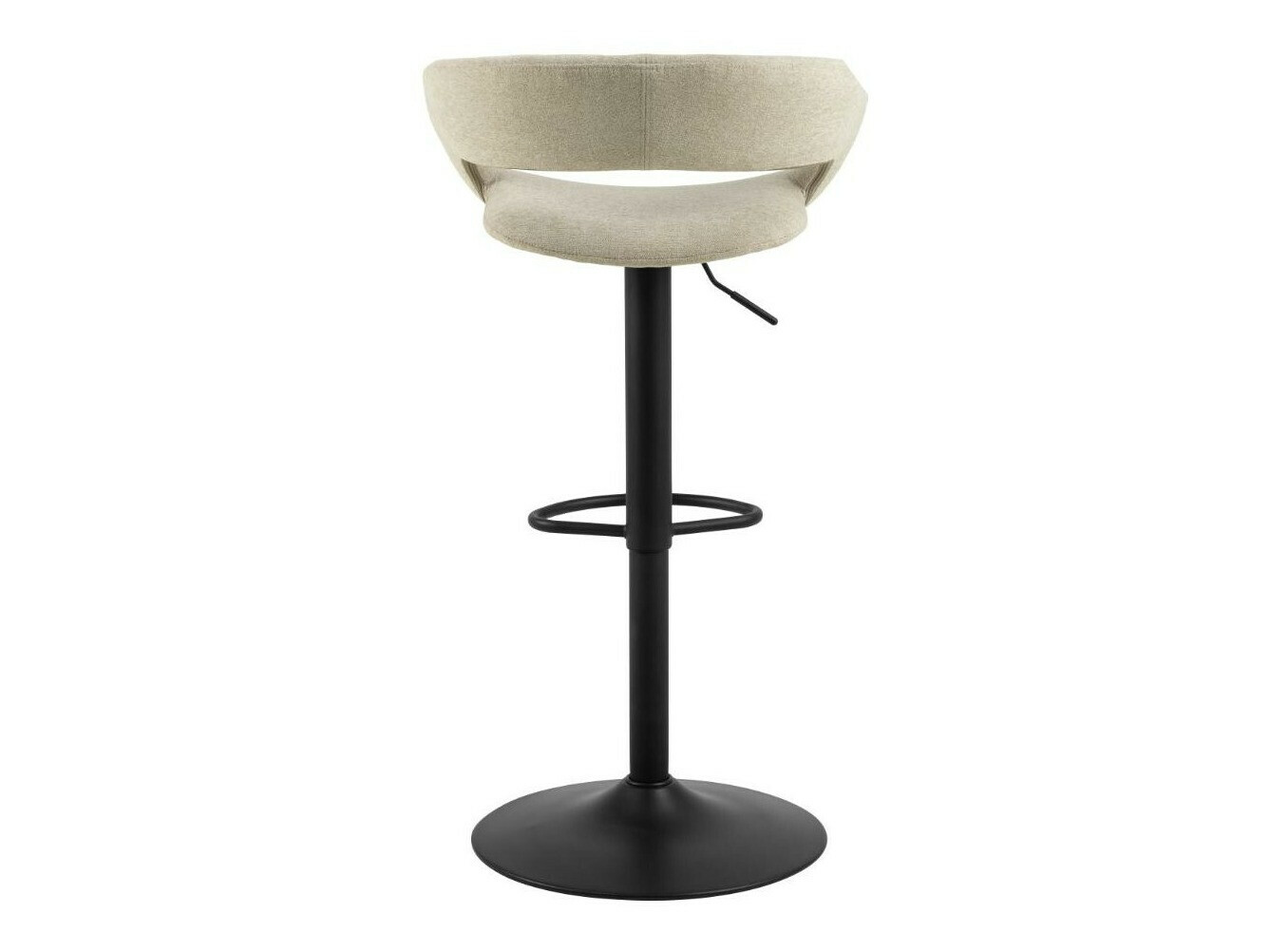 Counter stool Norsica 280 (Light brown + Black)