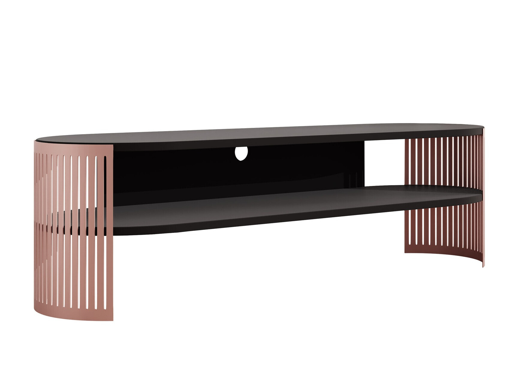 TV stand Civer II (Pink + Black)