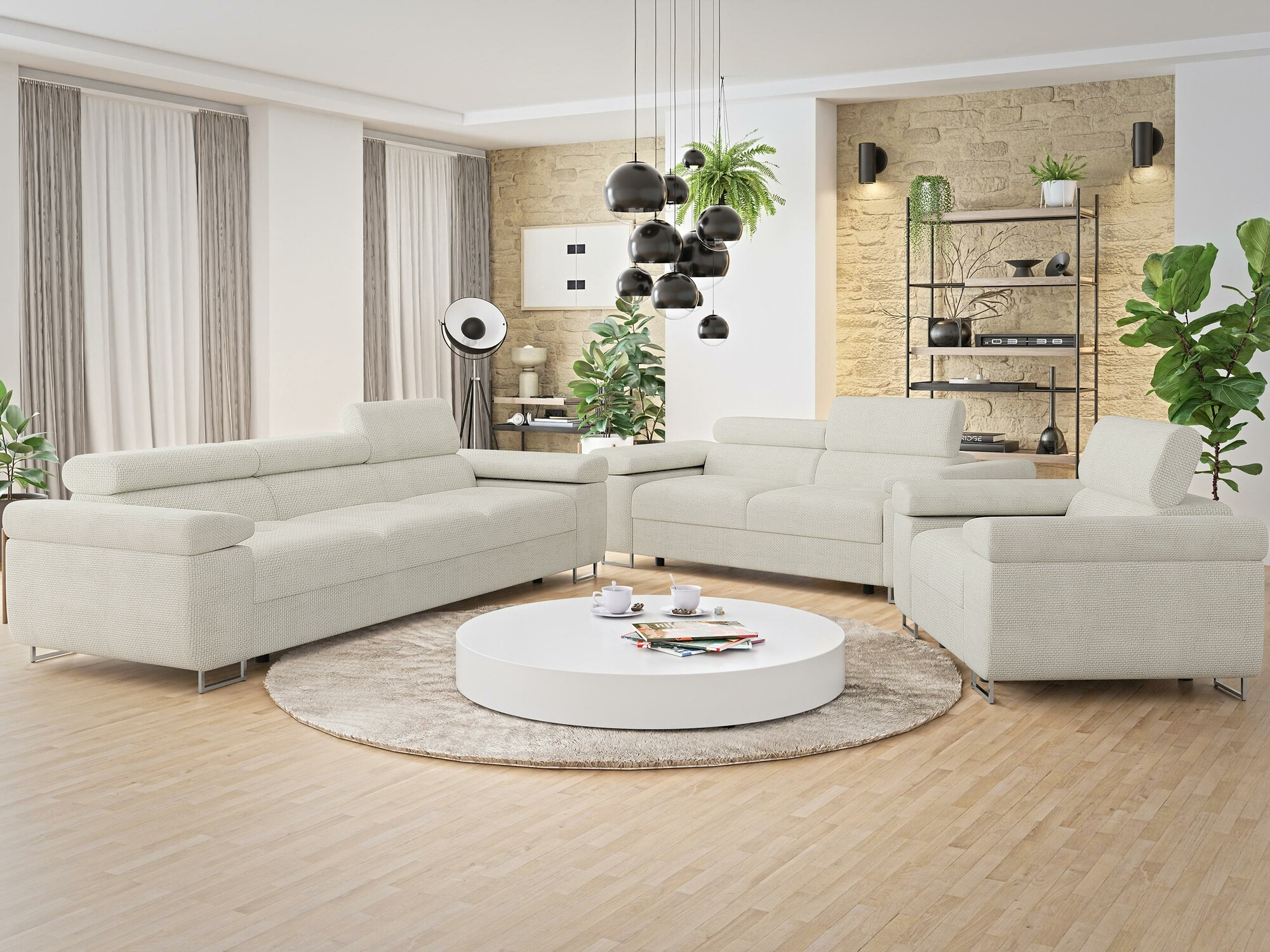 Sofa bed Comfivo Vinetum (Flow 06)