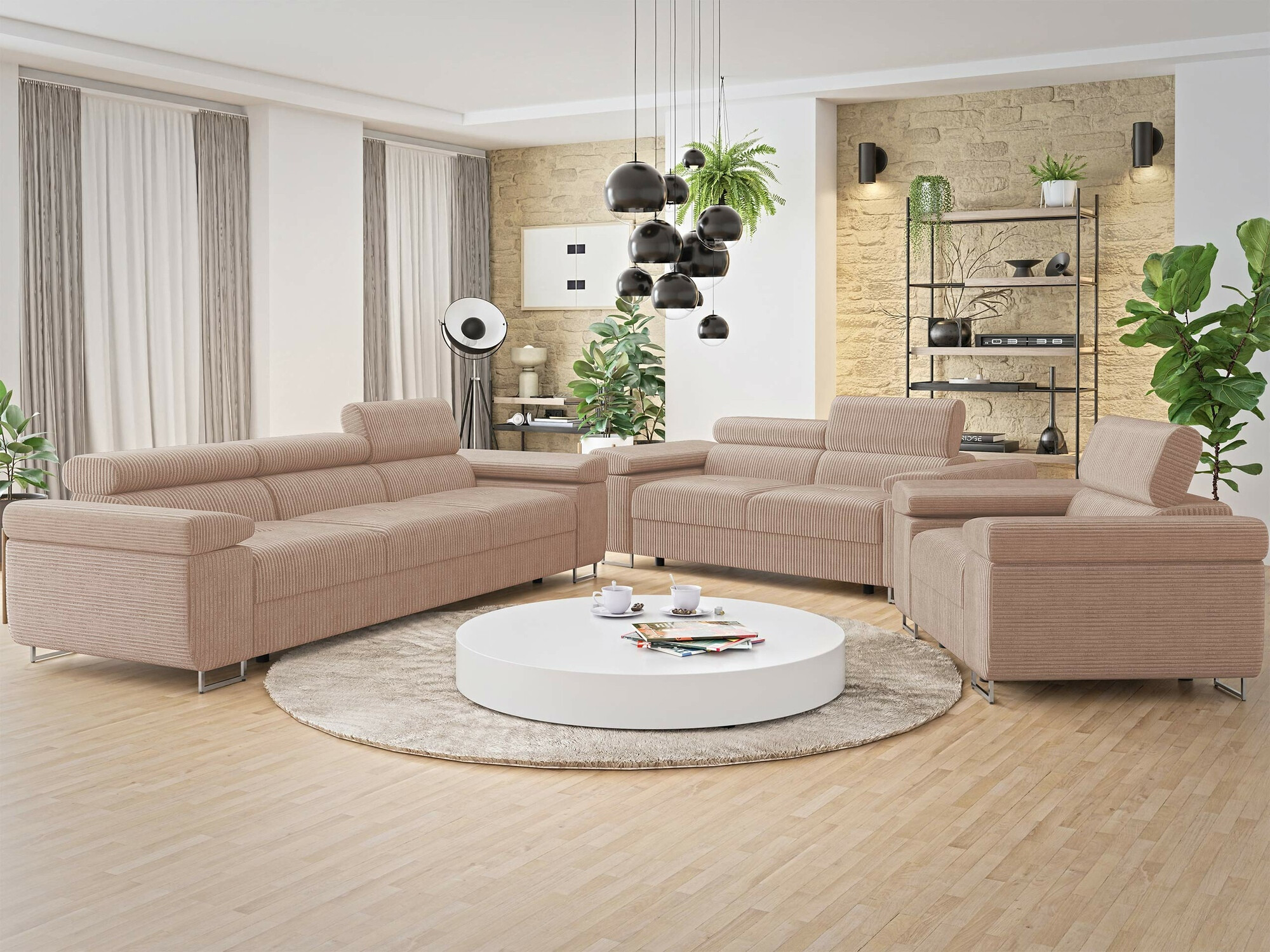 Sofa bed Comfivo Vinetum (Poso 52)