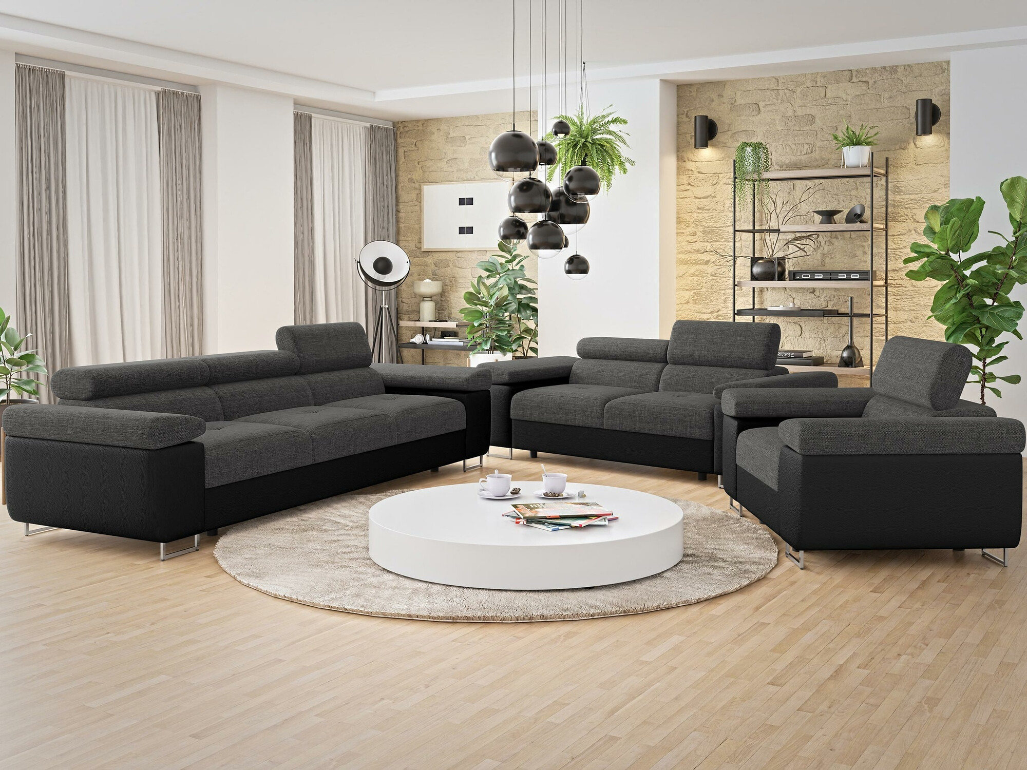 Sofa bed Comfivo Vinetum (Soft 011 + Lux 06)
