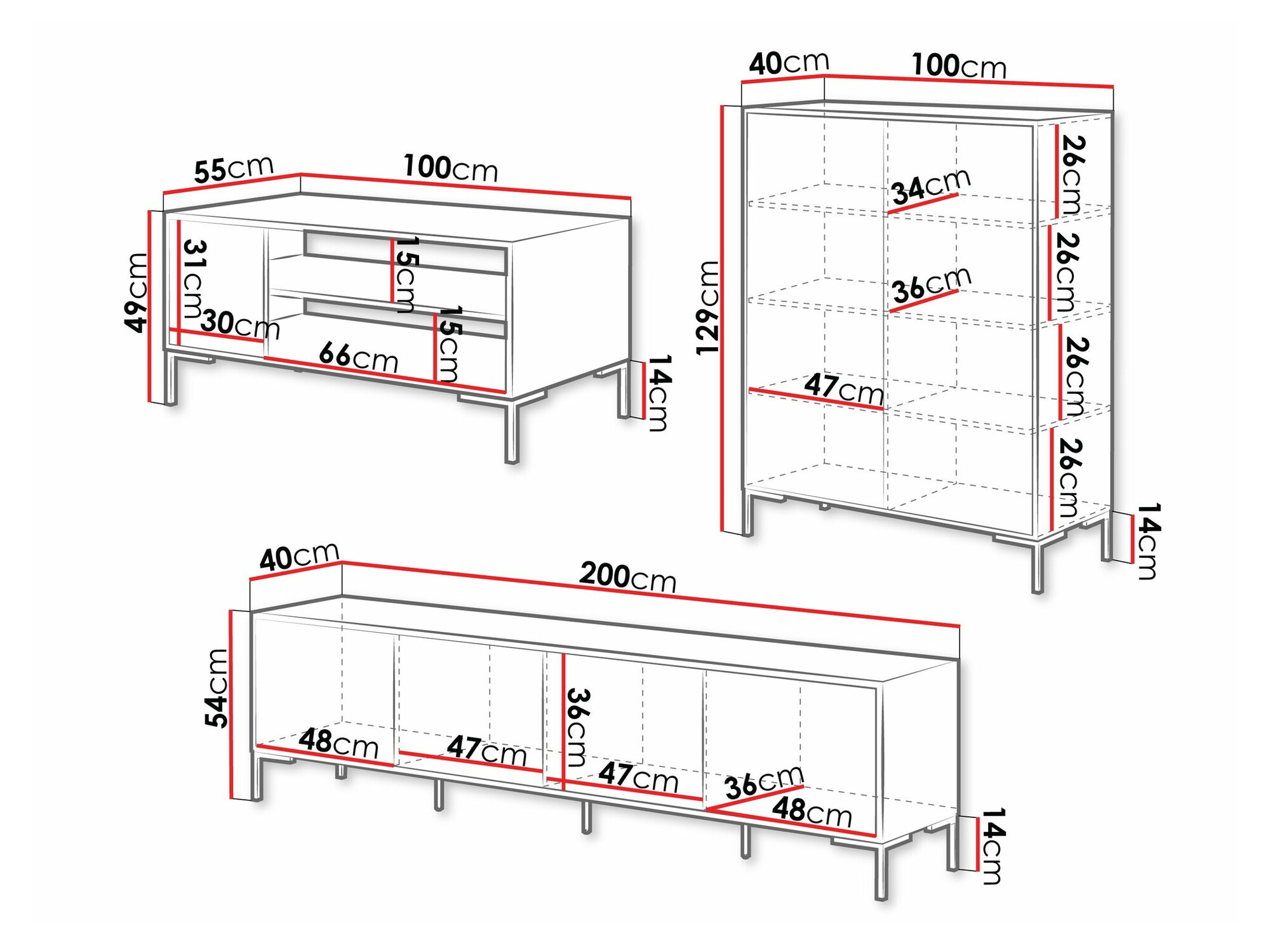Living room set Fabula