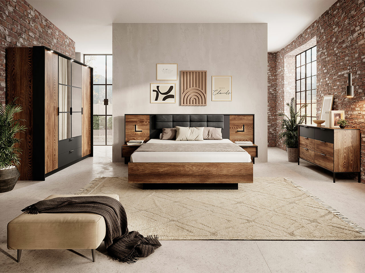 Bedroom set Flodale 106