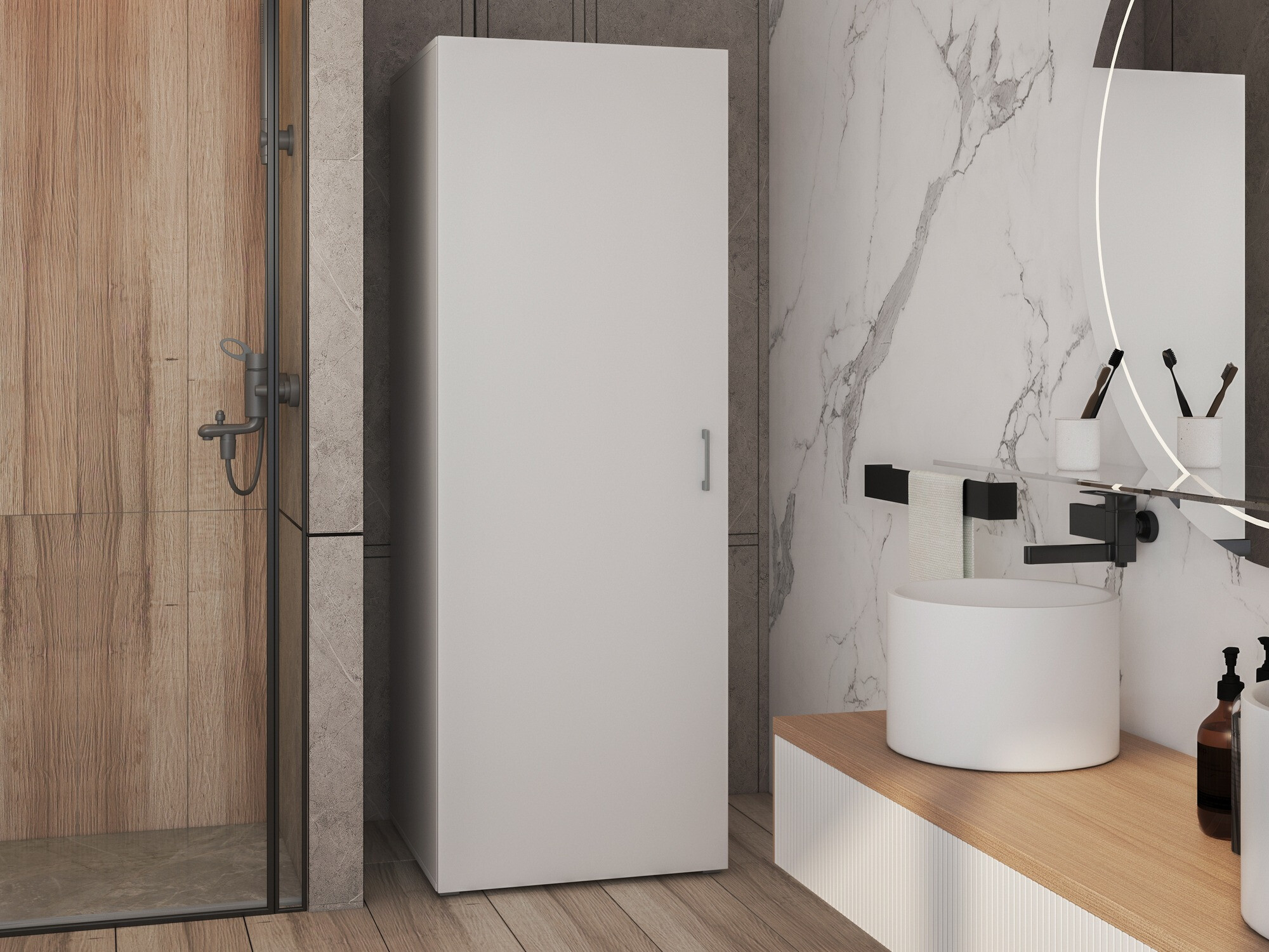 Bathroom shelf Novdele 100