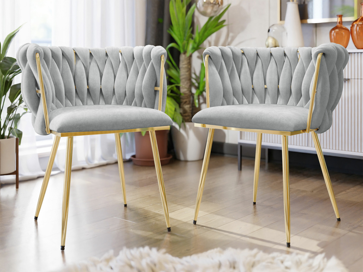 Chair Comfivo 434 (Golden + Grey)