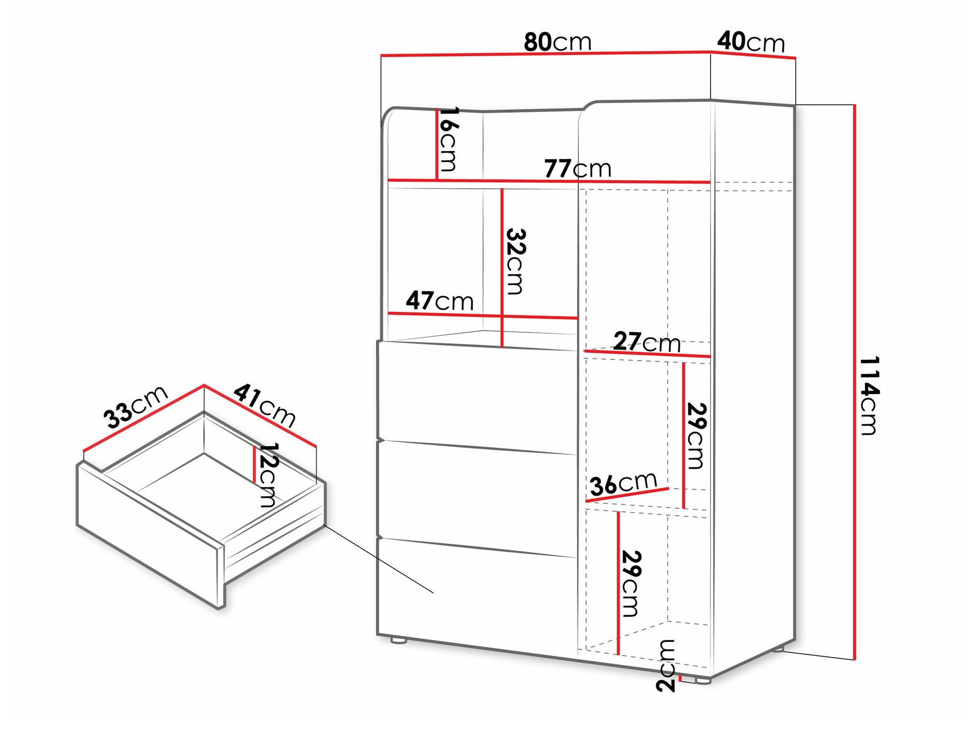 Bookcase Domcali 106