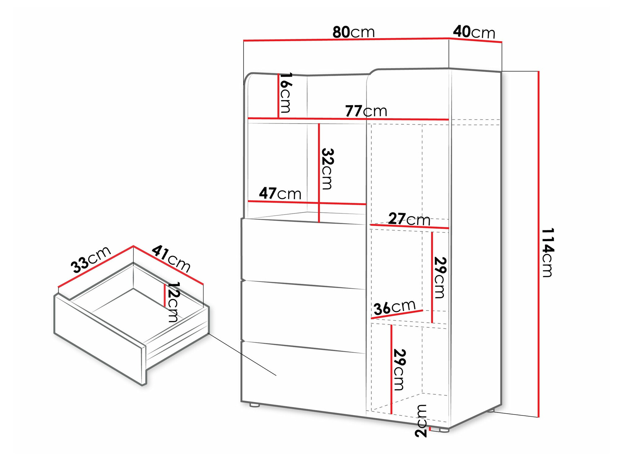 Bookcase Domcali 106