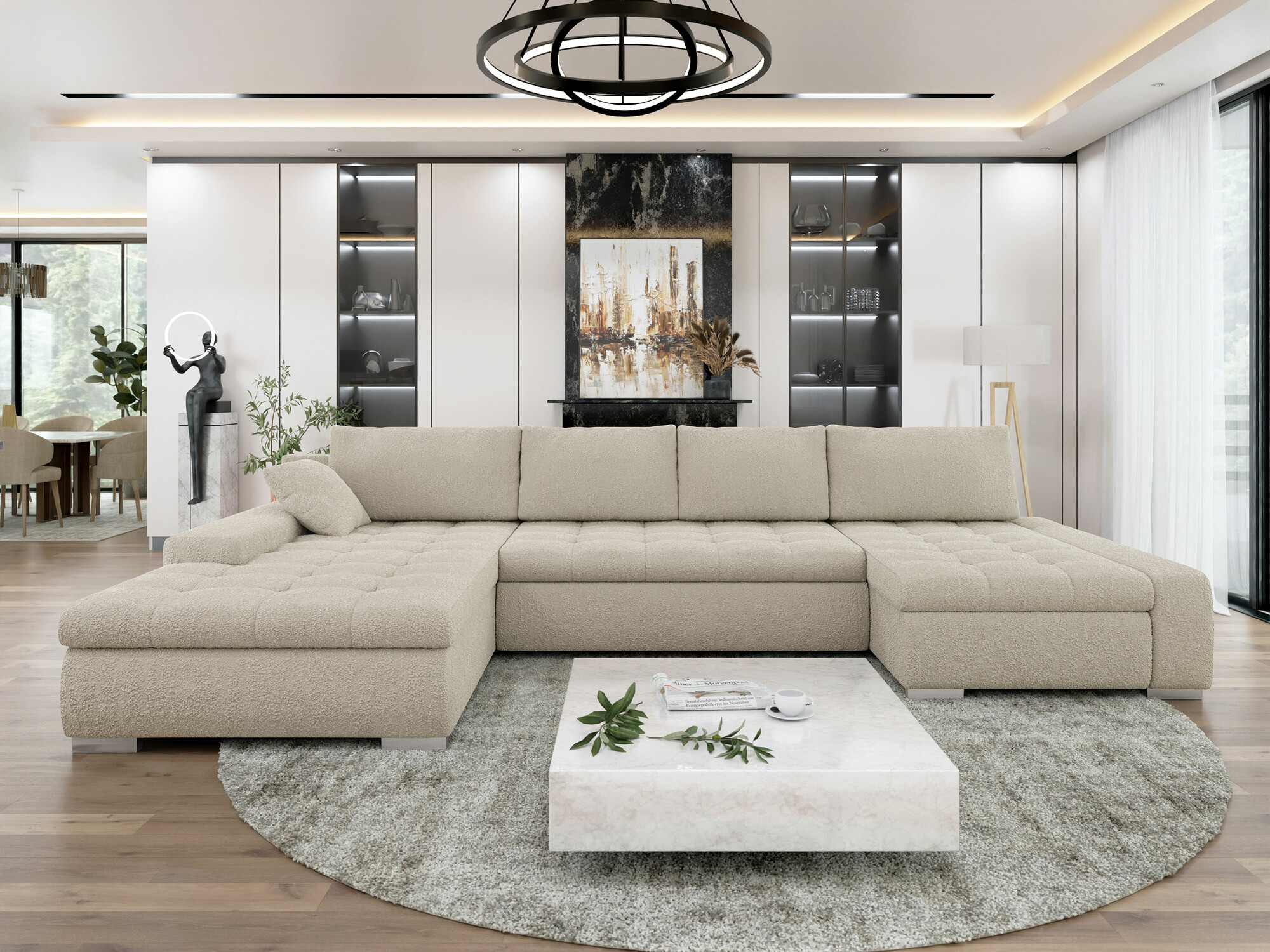 Corner sofa Comfivo Oliva I (Baloo 2074)