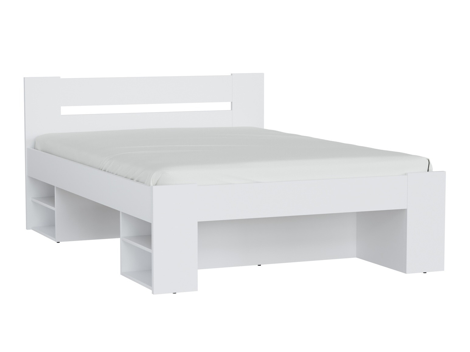 Bed Novsore 128 (White)