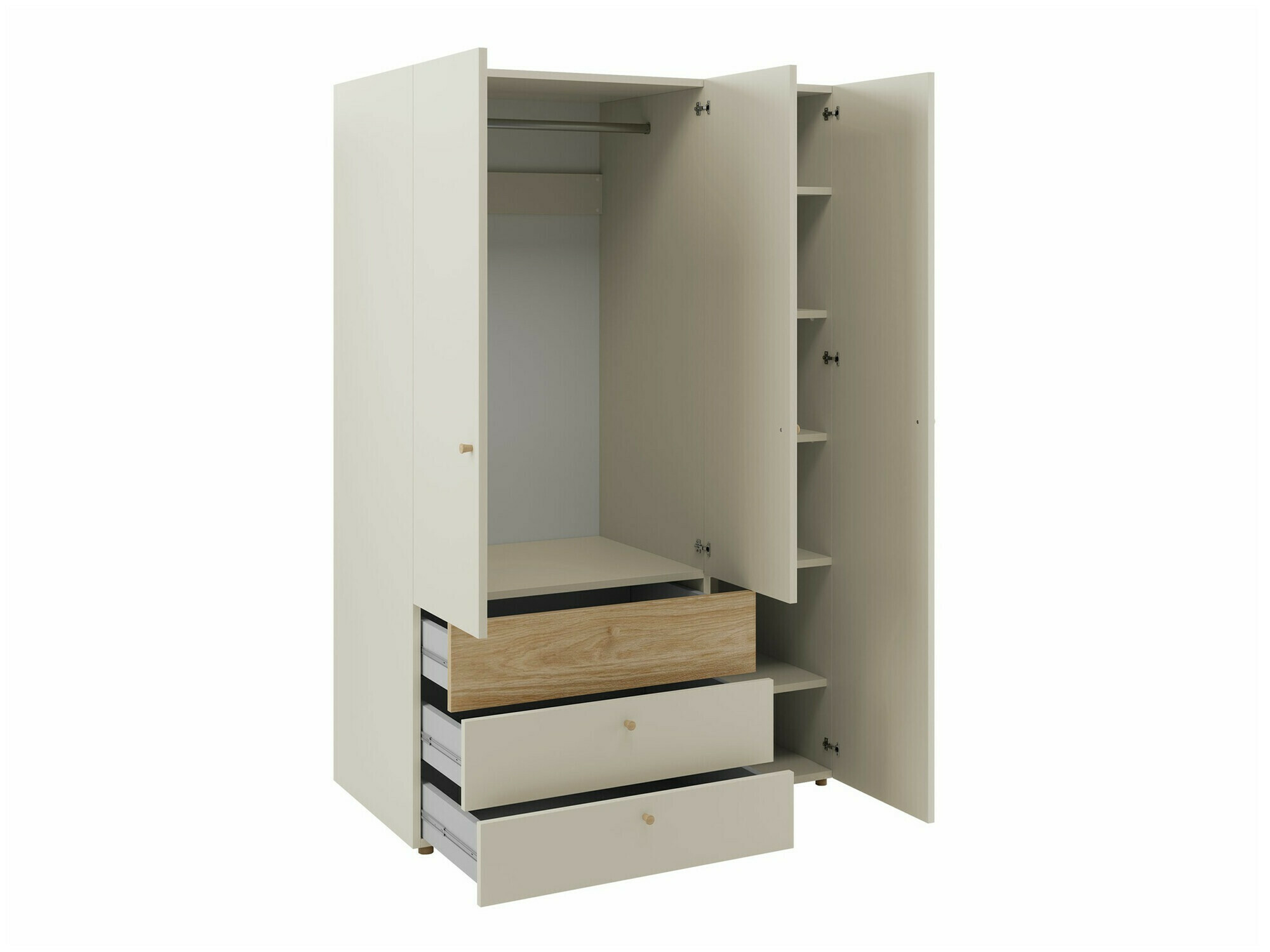 Children's room set Domcali 116 (Grey + Oak)