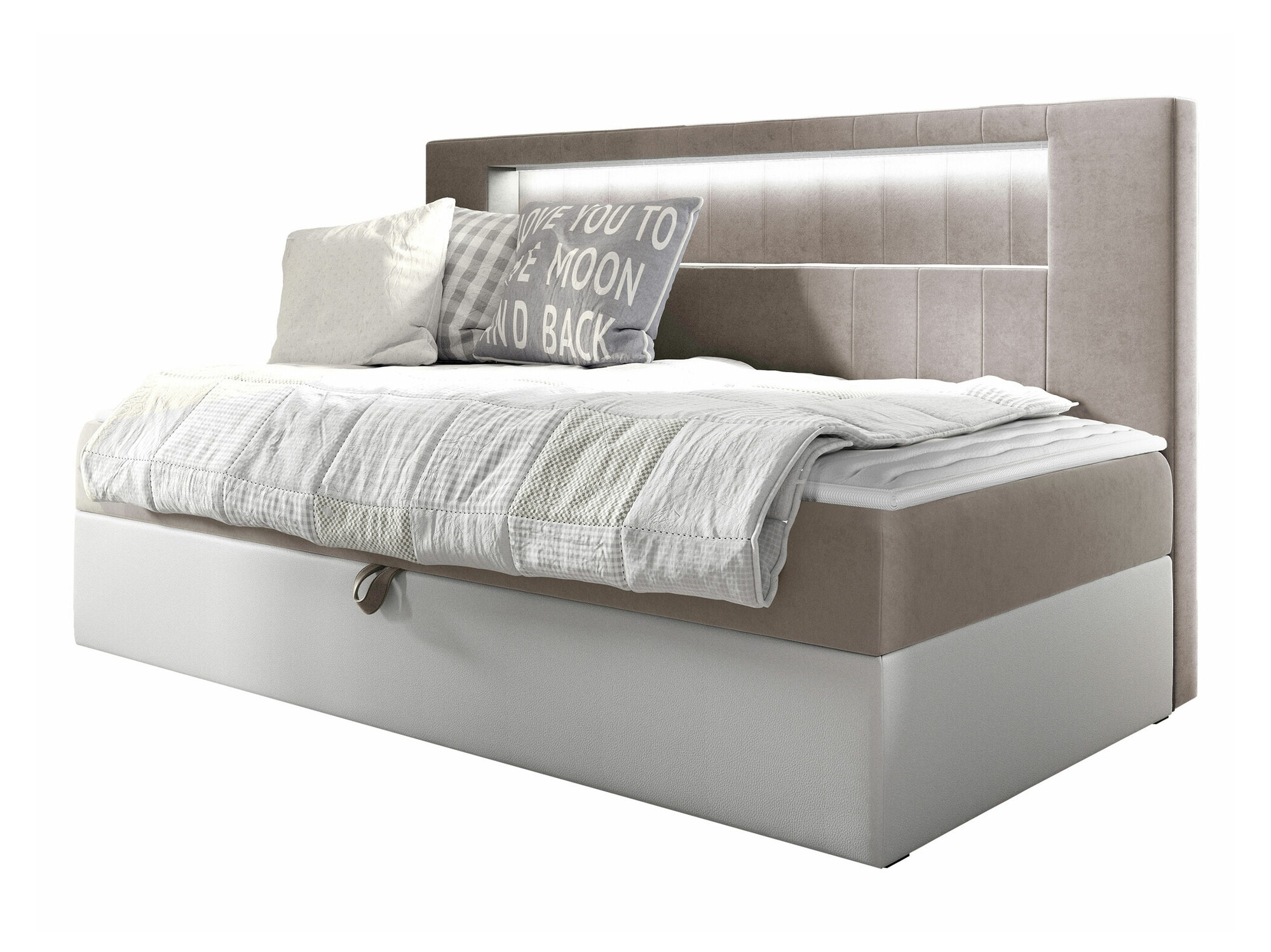 Continental bed Lucus IV (Soft 017 + Fresh 1)