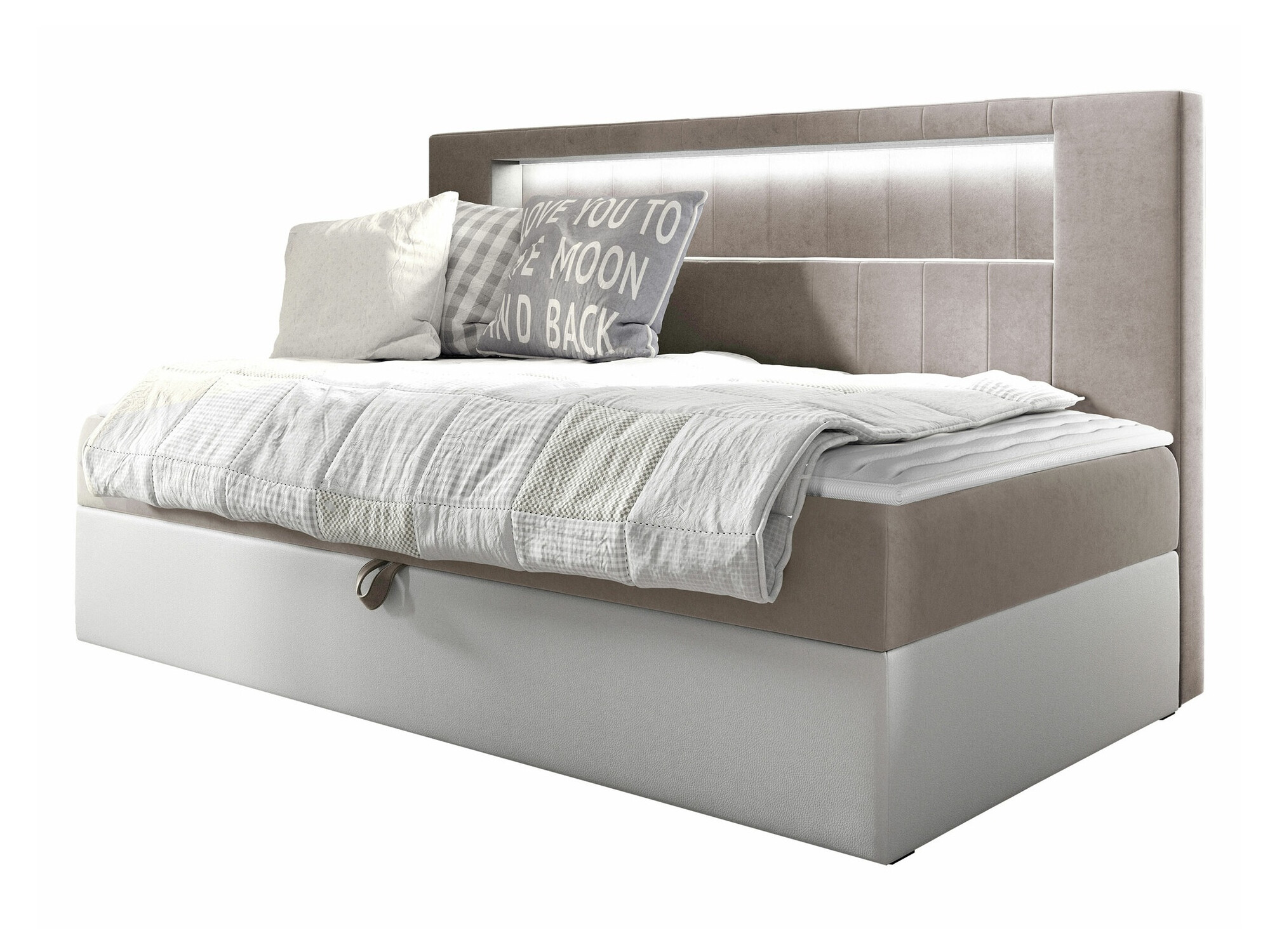 Continental bed Lucus IV (Soft 017 + Fresh 1)