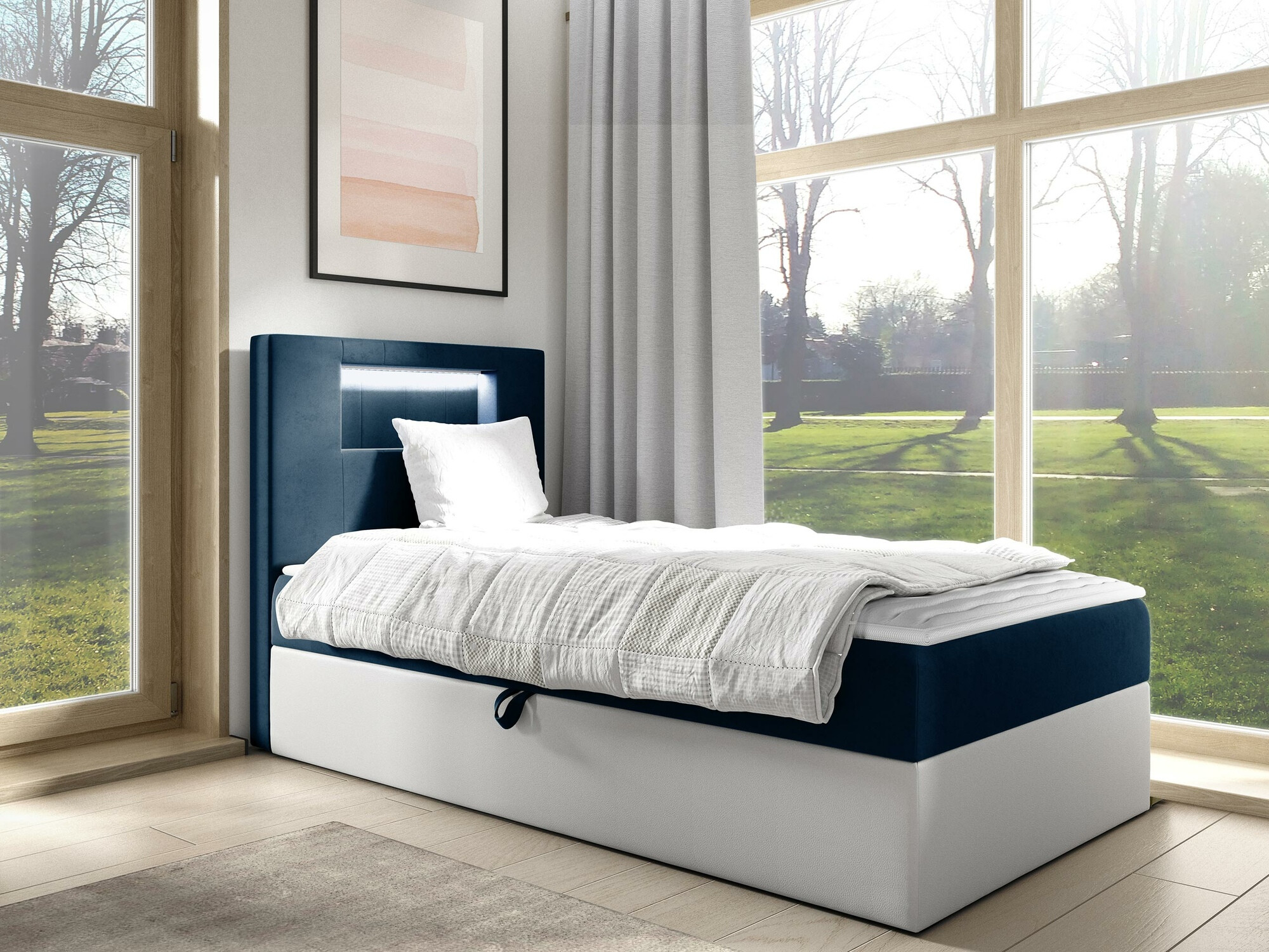 Continental bed Lucus V (Soft 017 + Fresh 11)