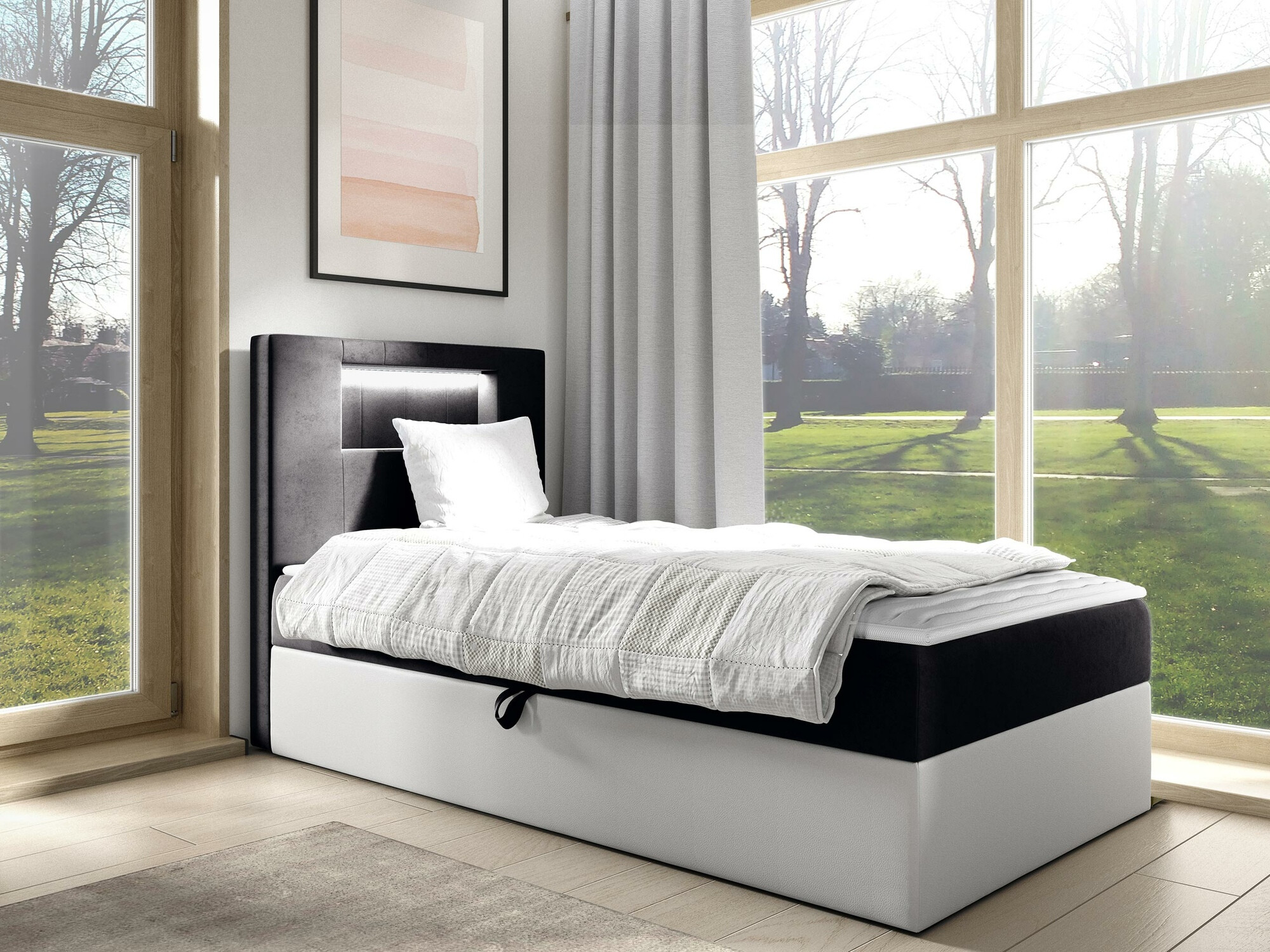 Continental bed Lucus V (Soft 017 + Fresh 17)