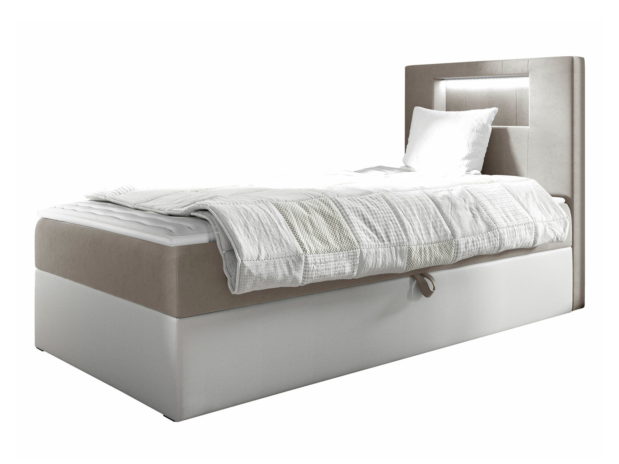 Continental bed Lucus V (Soft 017 + Fresh 1)