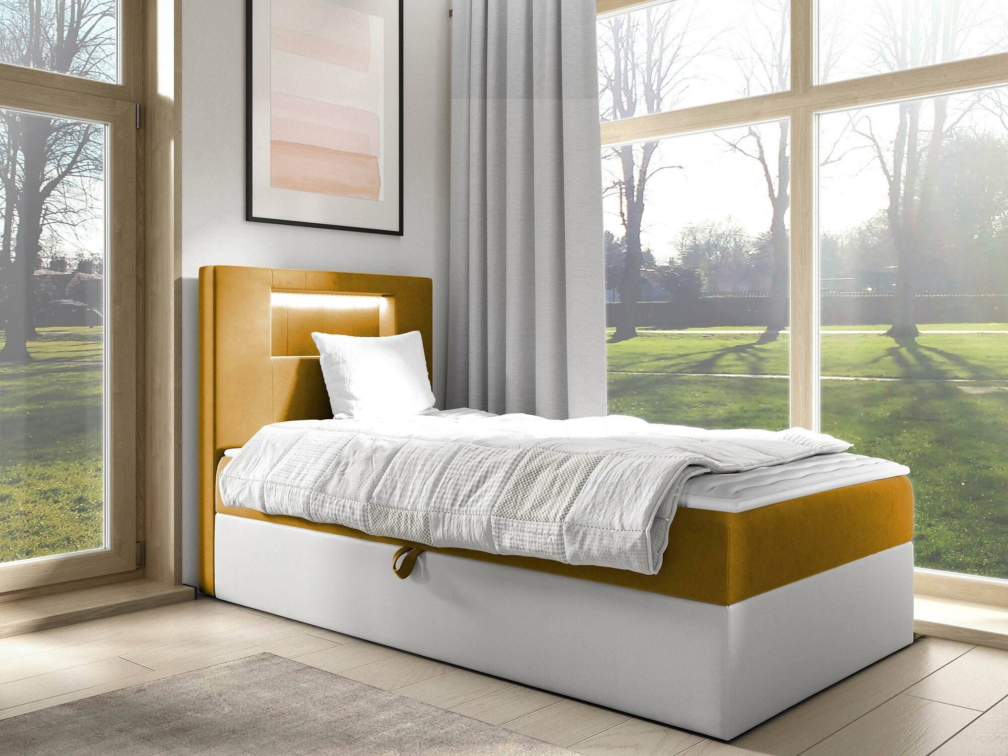 Continental bed Lucus V (Soft 017 + Fresh 37)