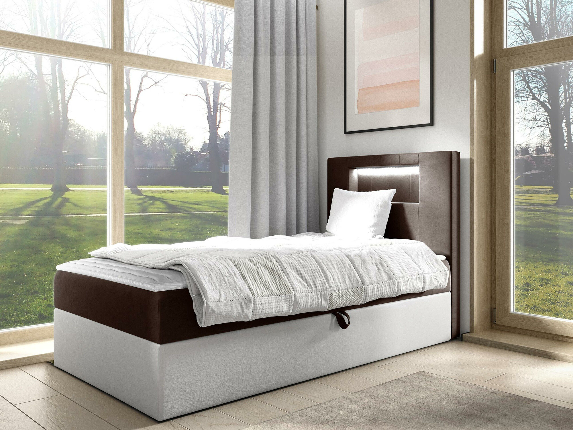 Continental bed Lucus V (Soft 017 + Fresh 4)
