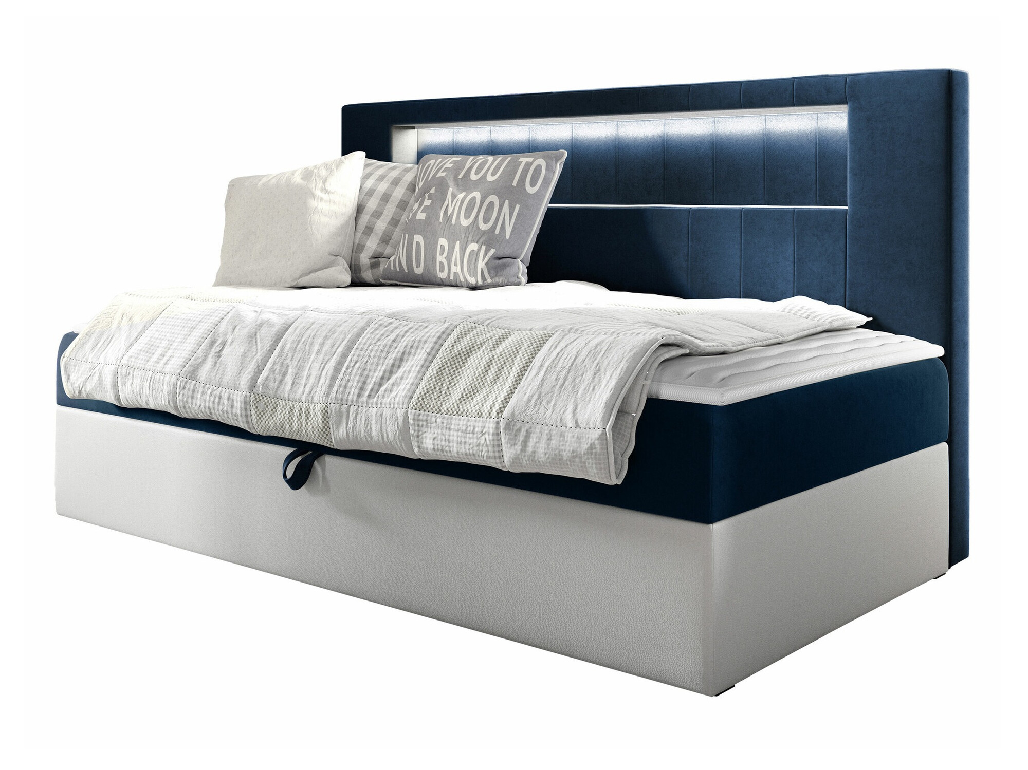 Continental bed Lucus IV (Soft 017 + Fresh 11)