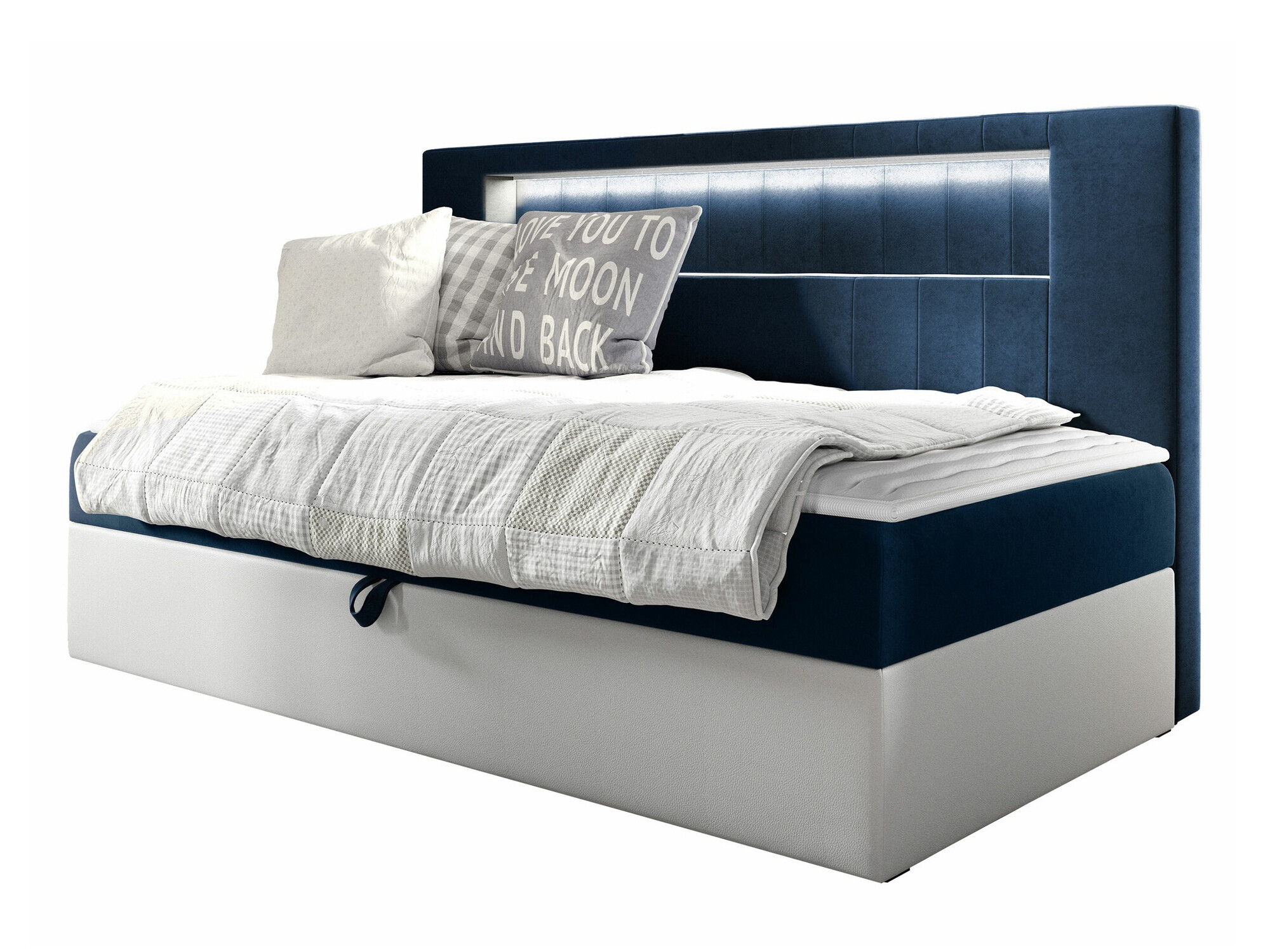 Continental bed Lucus IV (Soft 017 + Fresh 11)