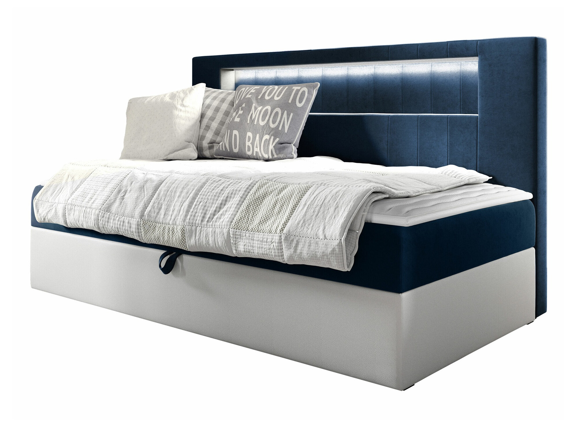 Continental bed Lucus IV (Soft 017 + Fresh 11)