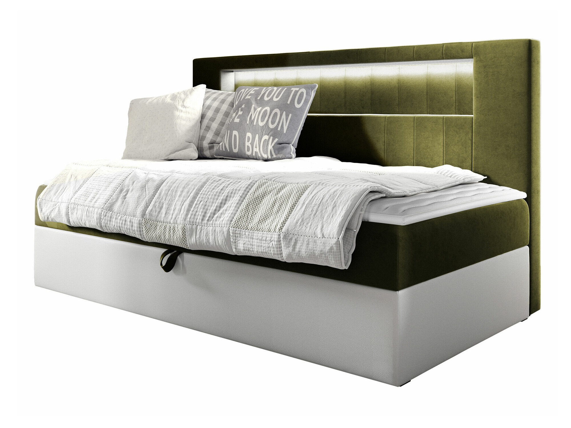 Continental bed Lucus IV (Soft 017 + Fresh 12)