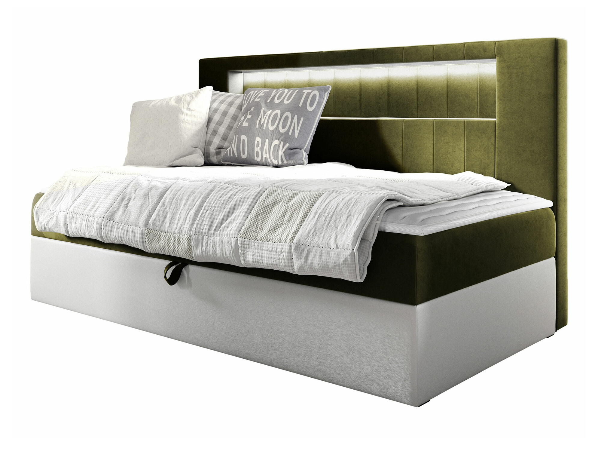 Continental bed Lucus IV (Soft 017 + Fresh 12)