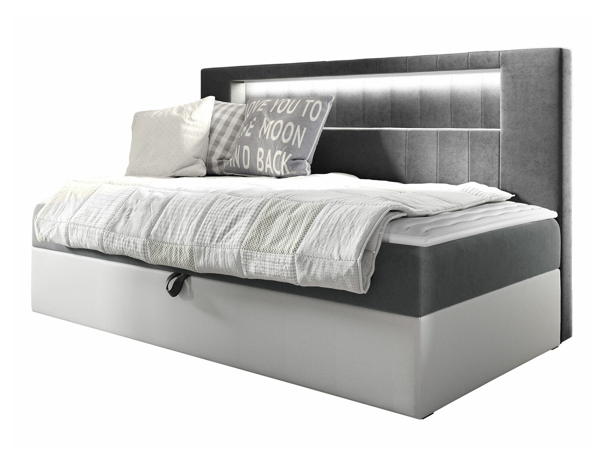 Continental bed Lucus IV (Soft 017 + Fresh 14)