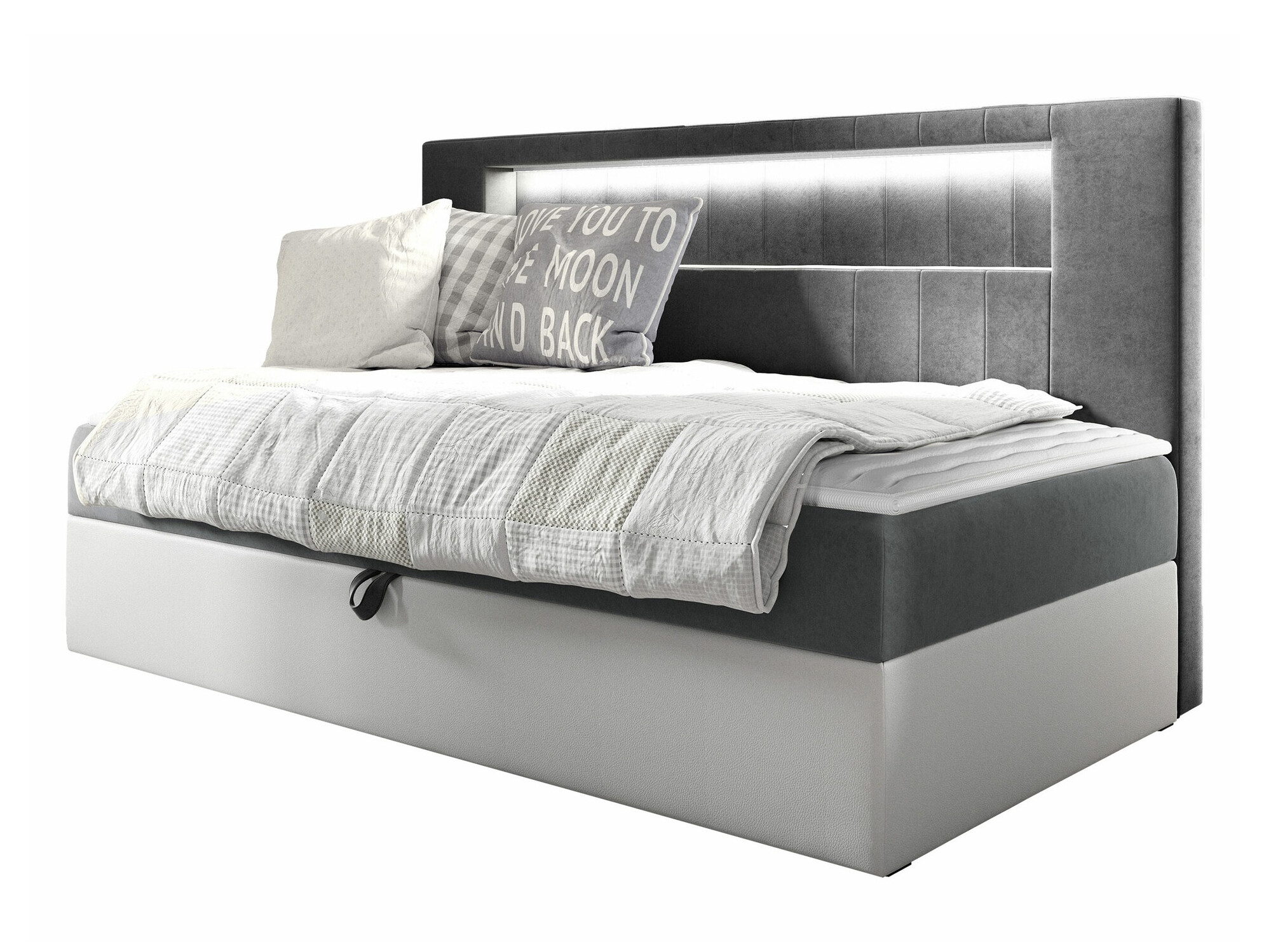 Continental bed Lucus IV (Soft 017 + Fresh 14)