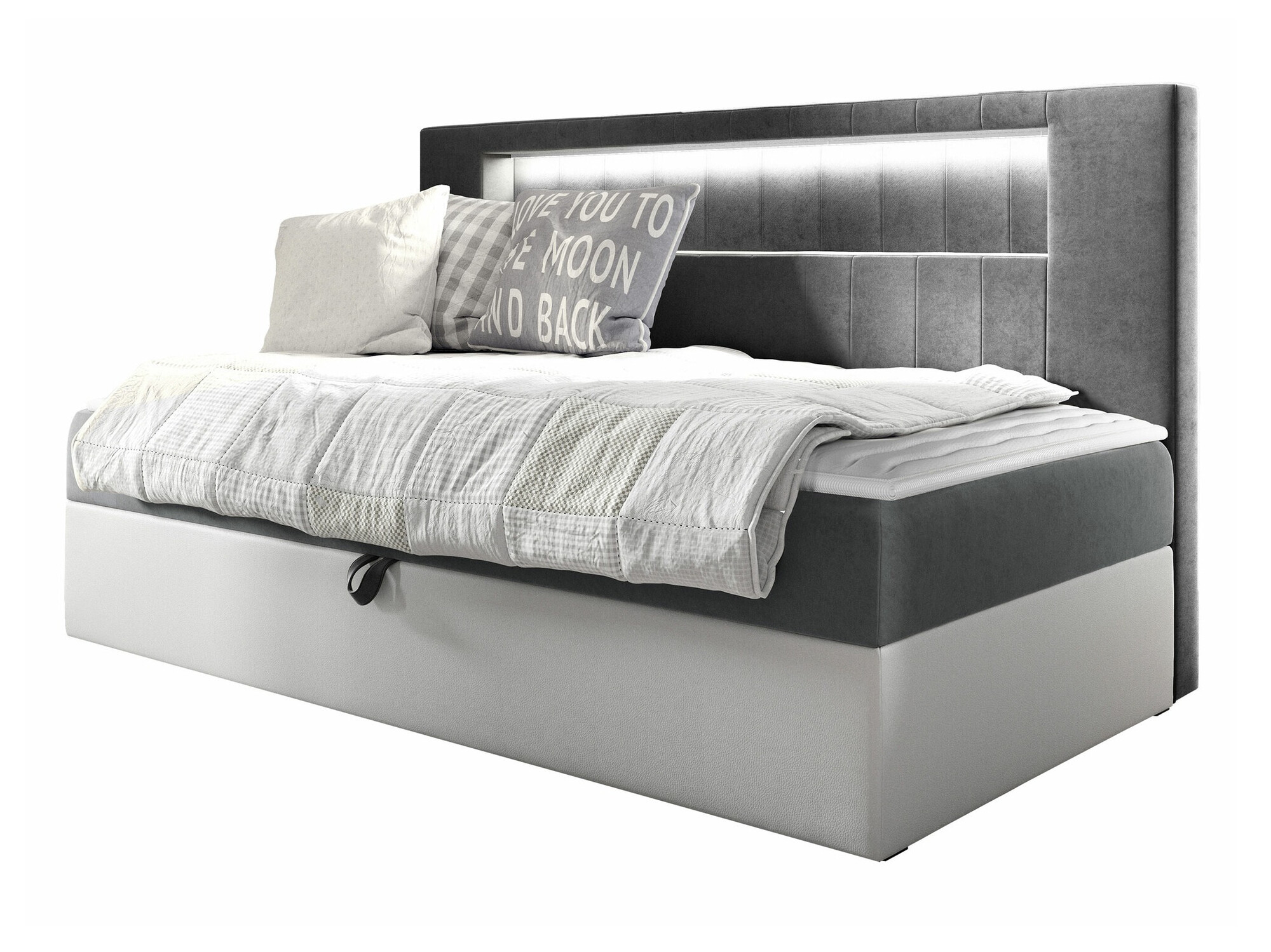 Continental bed Lucus IV (Soft 017 + Fresh 14)