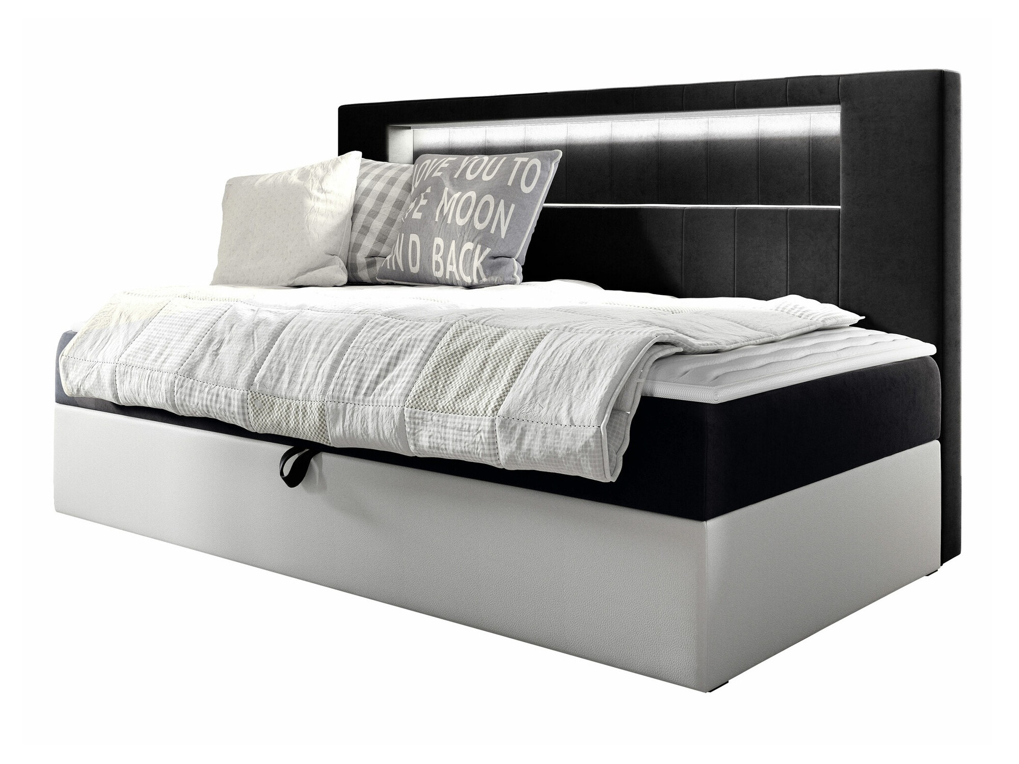 Continental bed Lucus IV (Soft 017 + Fresh 17)