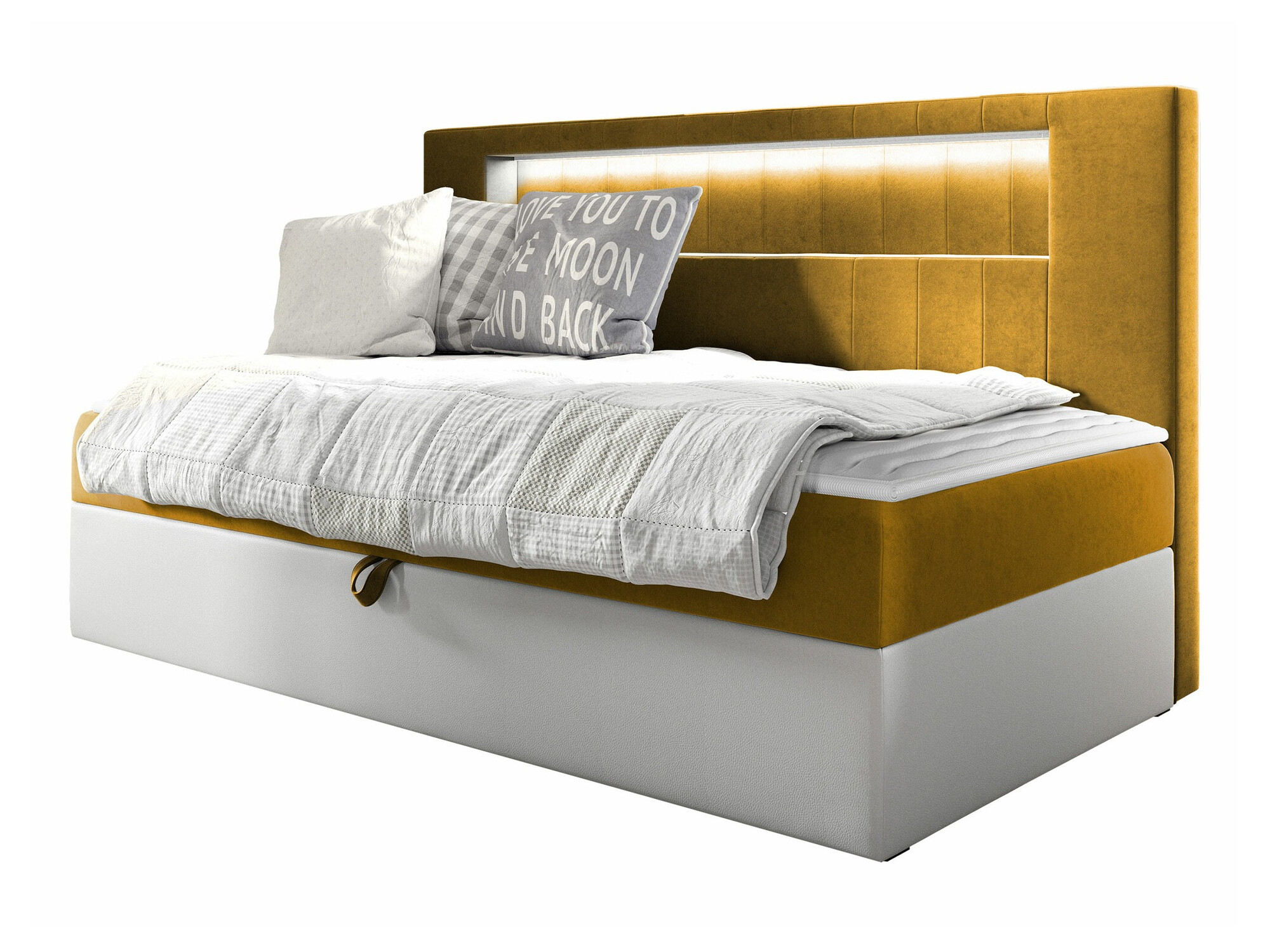 Continental bed Lucus IV (Soft 017 + Fresh 37)