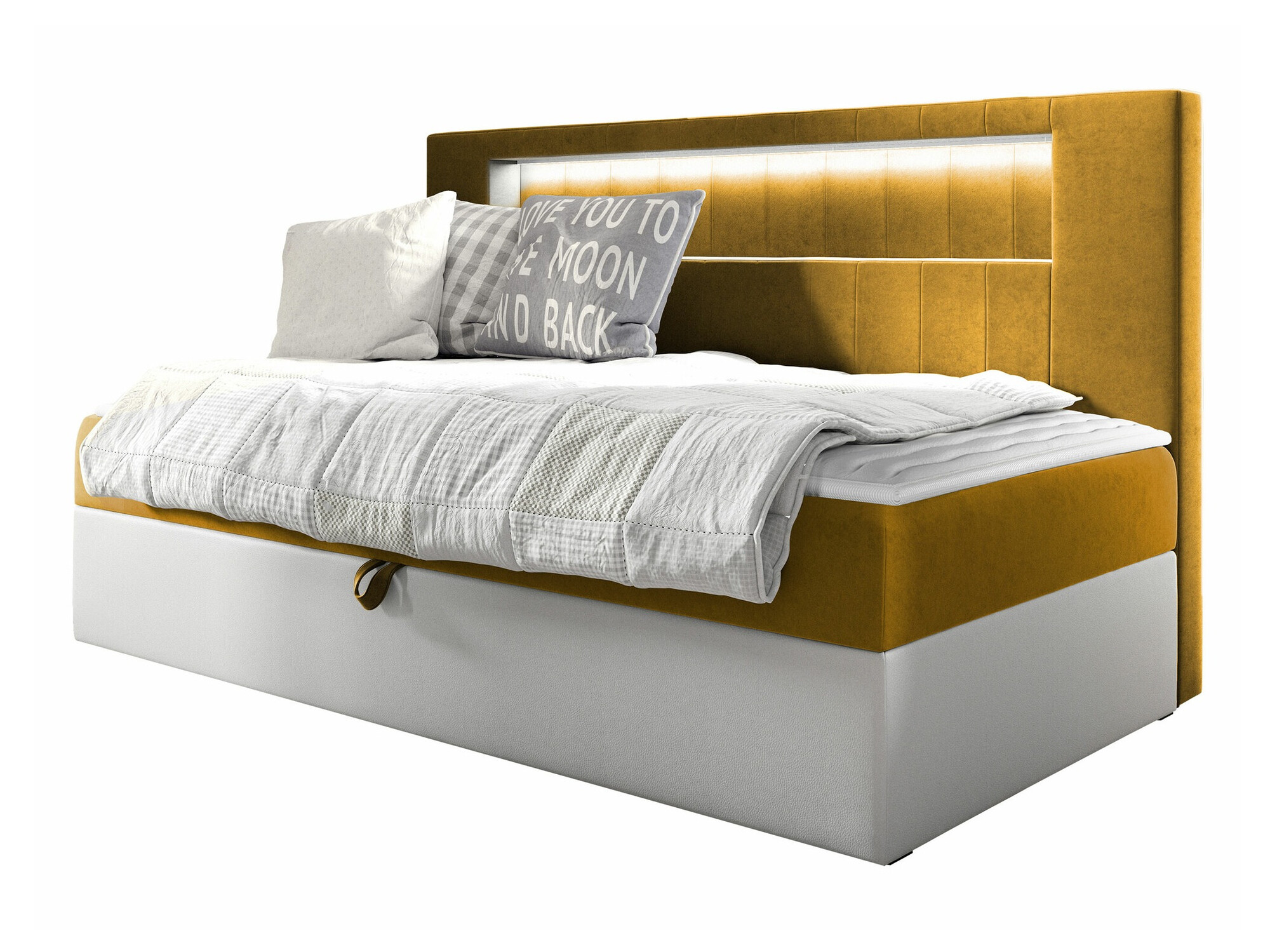 Continental bed Lucus IV (Soft 017 + Fresh 37)