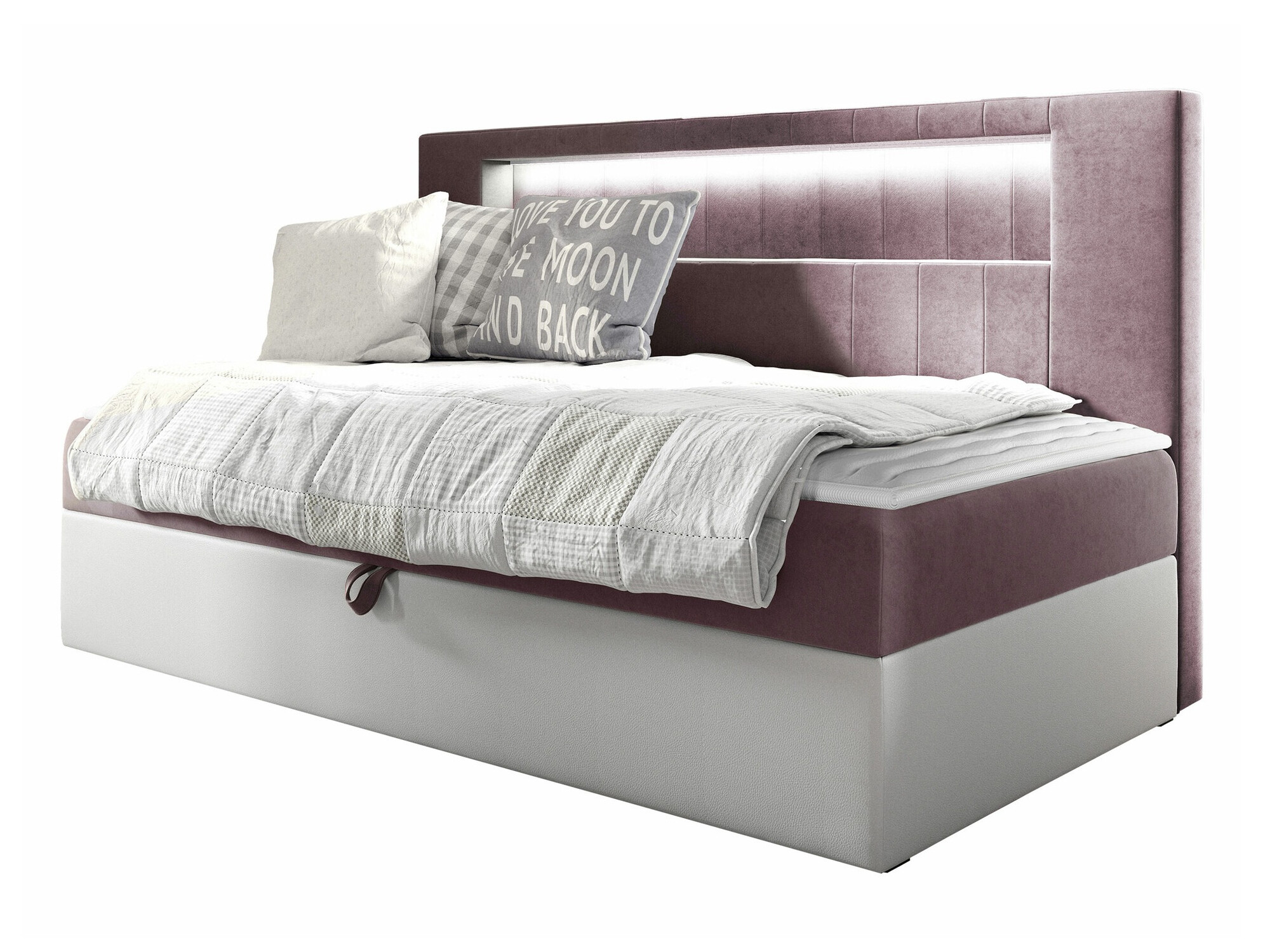 Continental bed Lucus IV (Soft 017 + Fresh 9)