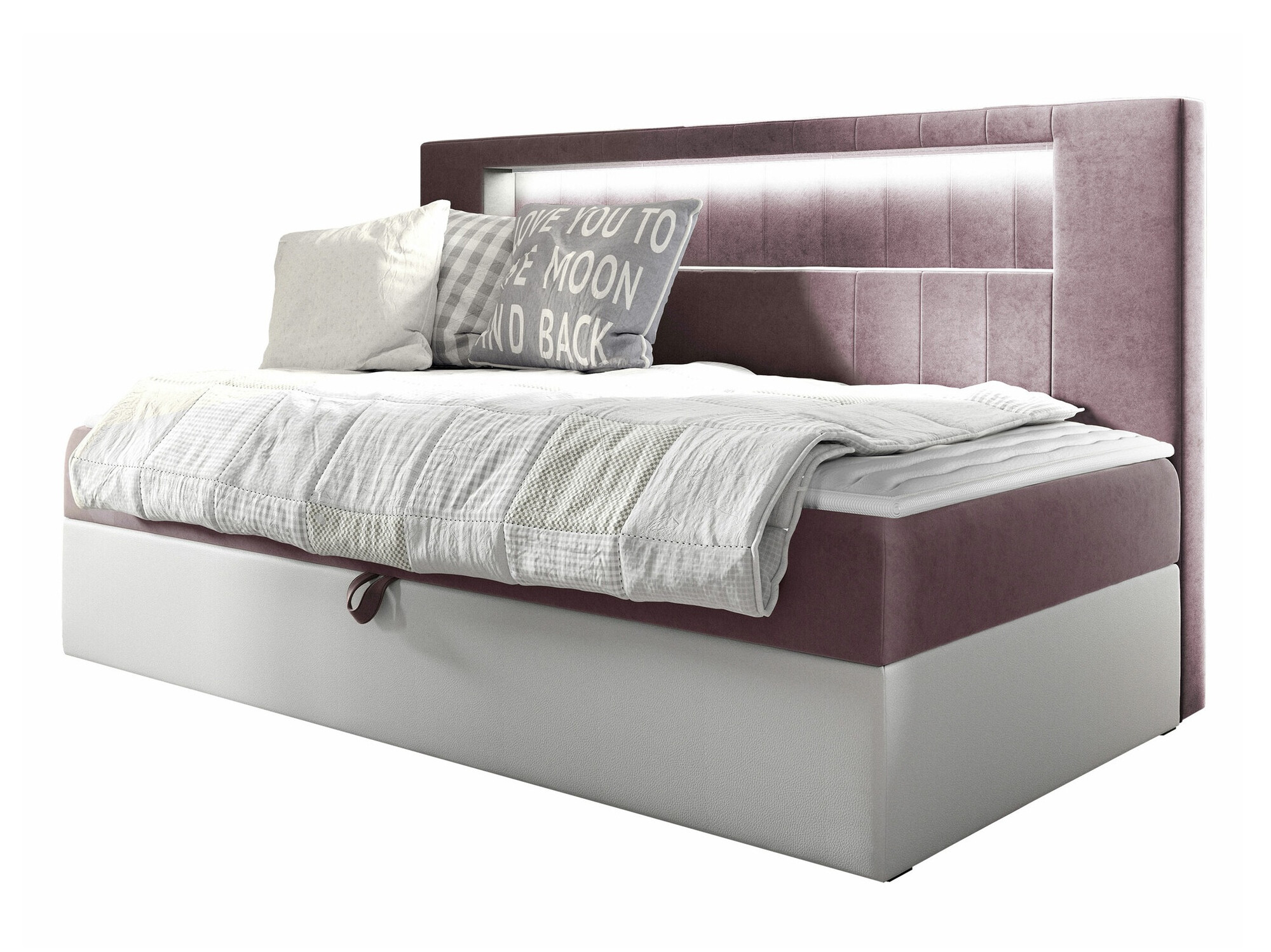 Continental bed Lucus IV (Soft 017 + Fresh 9)