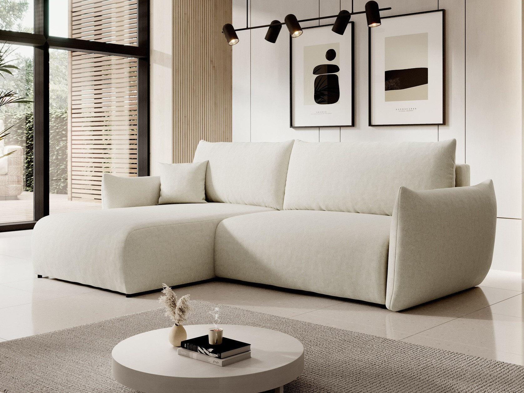 Corner sofa Kingston 153 (Melody 14)