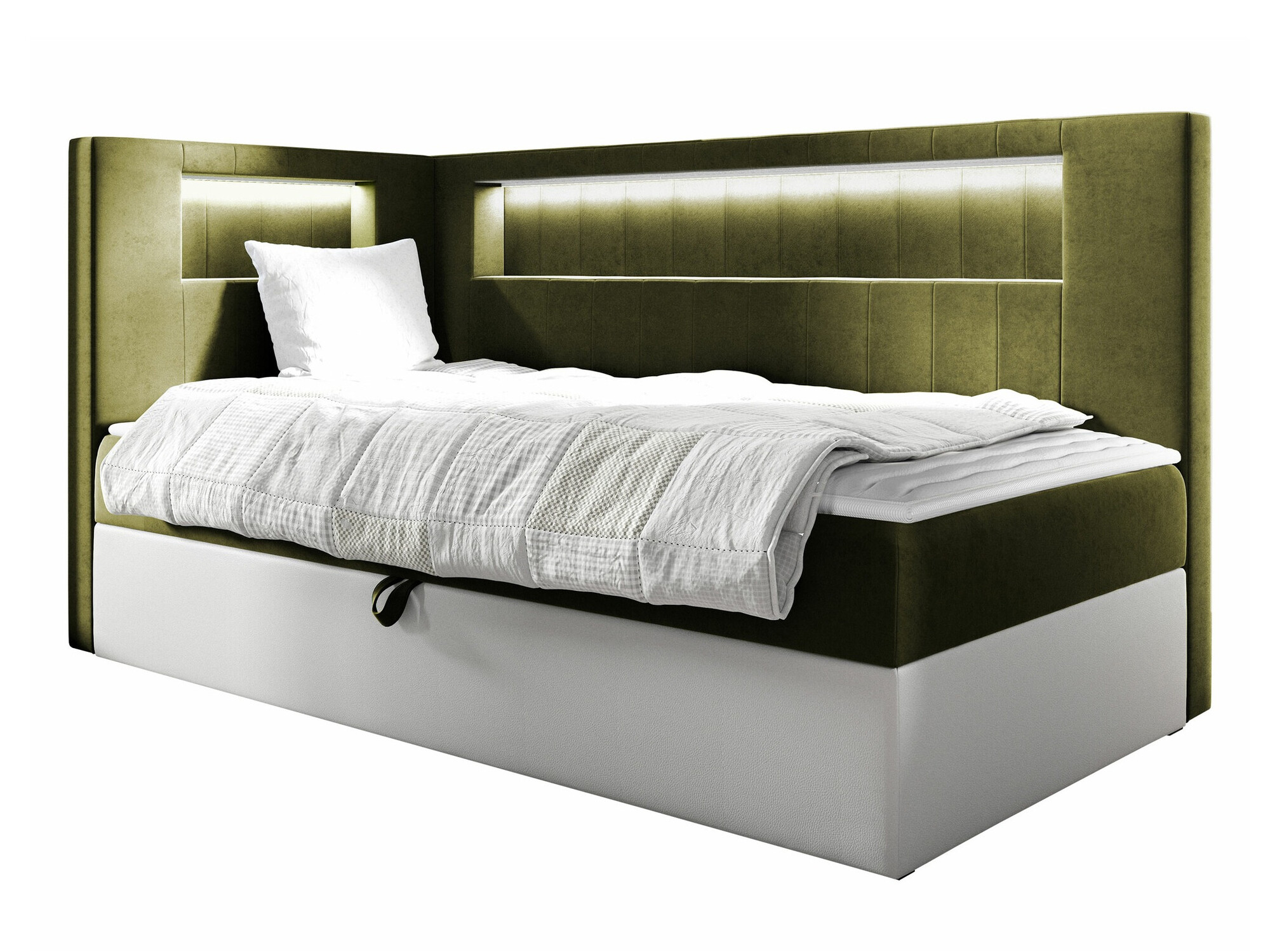 Continental bed Lucus VIII (Soft 017 + Fresh 12)