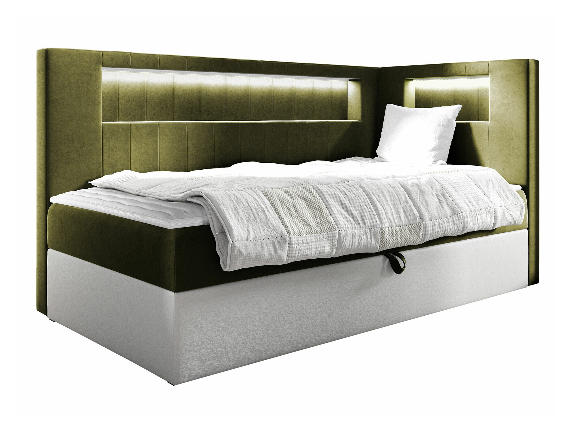 Continental bed Lucus VIII (Soft 017 + Fresh 12)