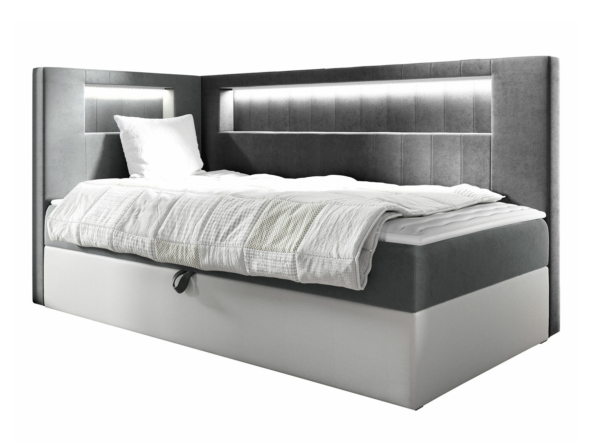 Continental bed Lucus VIII (Soft 017 + Fresh 14)