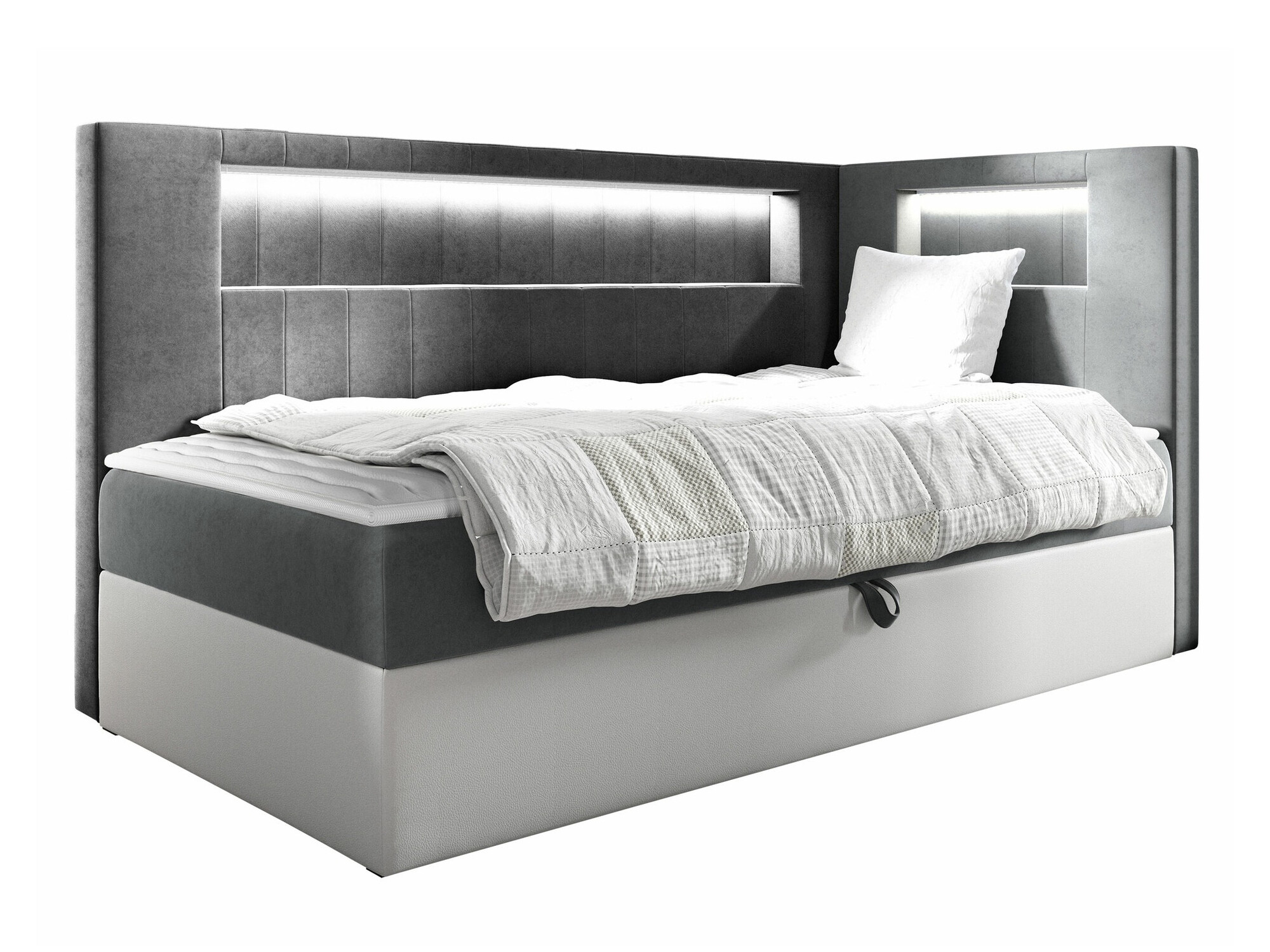 Continental bed Lucus VIII (Soft 017 + Fresh 14)