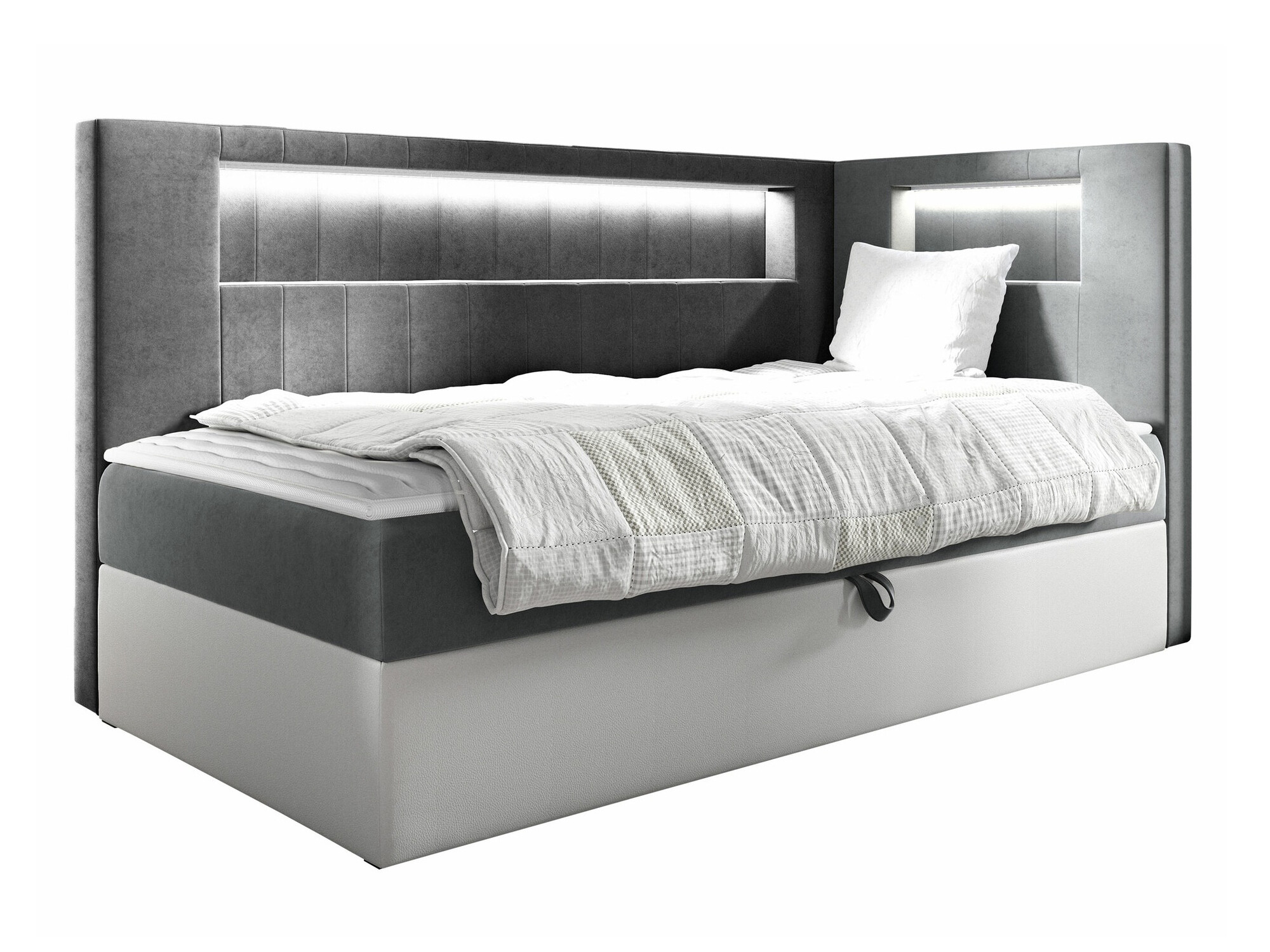 Continental bed Lucus VIII (Soft 017 + Fresh 14)