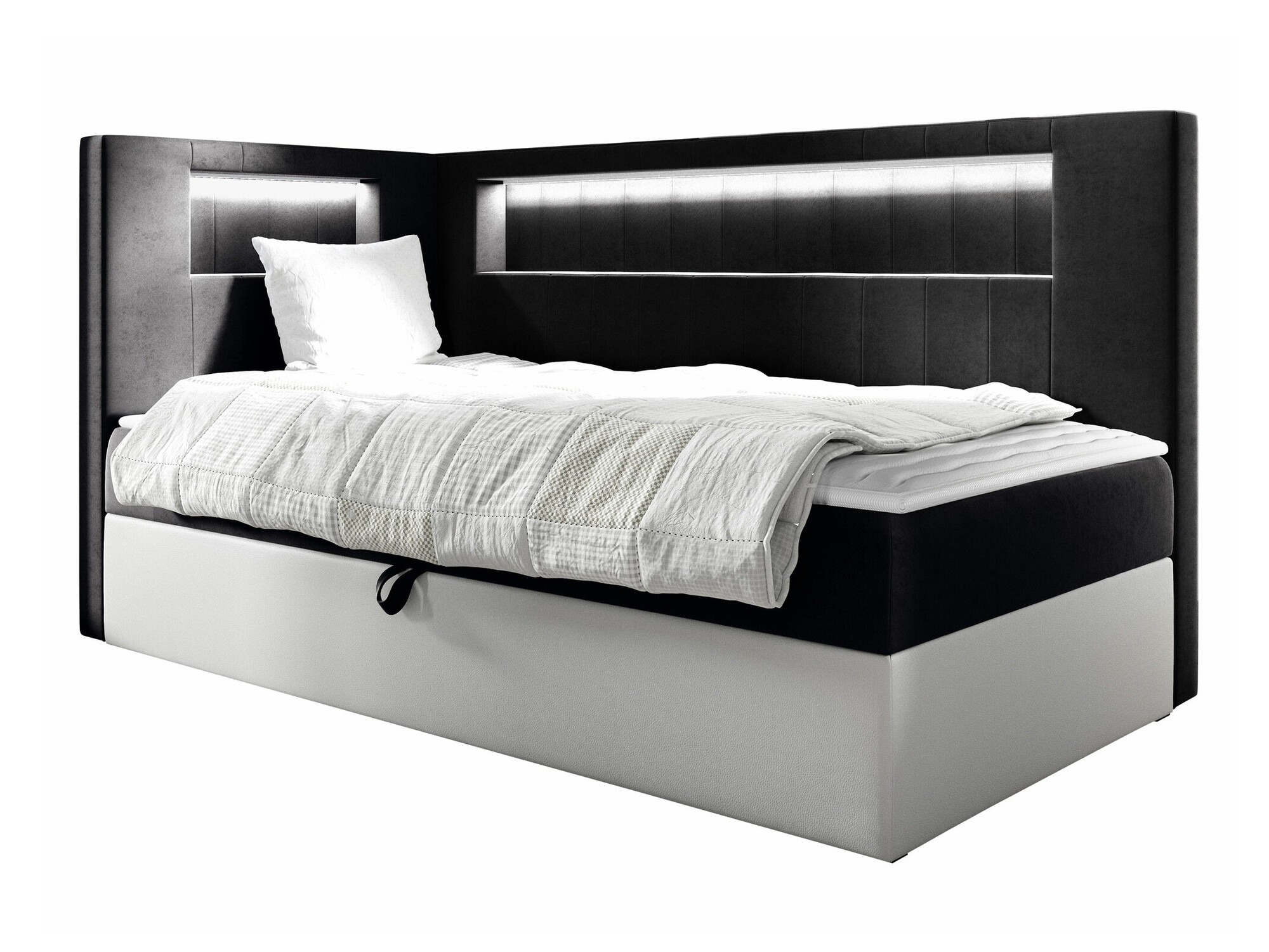 Continental bed Lucus VIII (Soft 017 + Fresh 17)