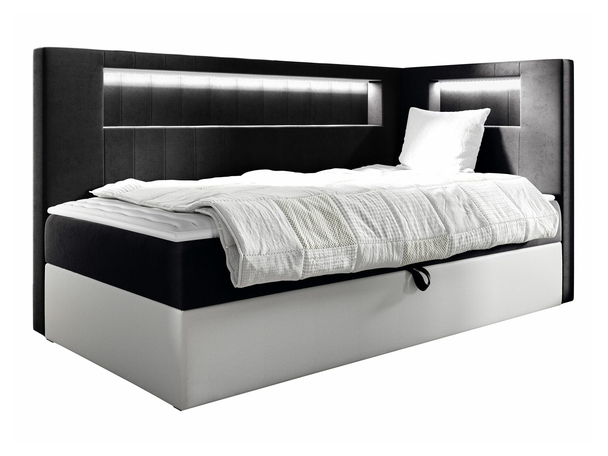 Continental bed Lucus VIII (Soft 017 + Fresh 17)