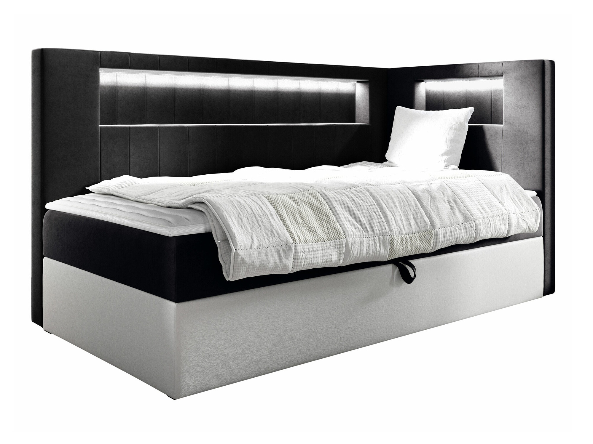 Continental bed Lucus VIII (Soft 017 + Fresh 17)