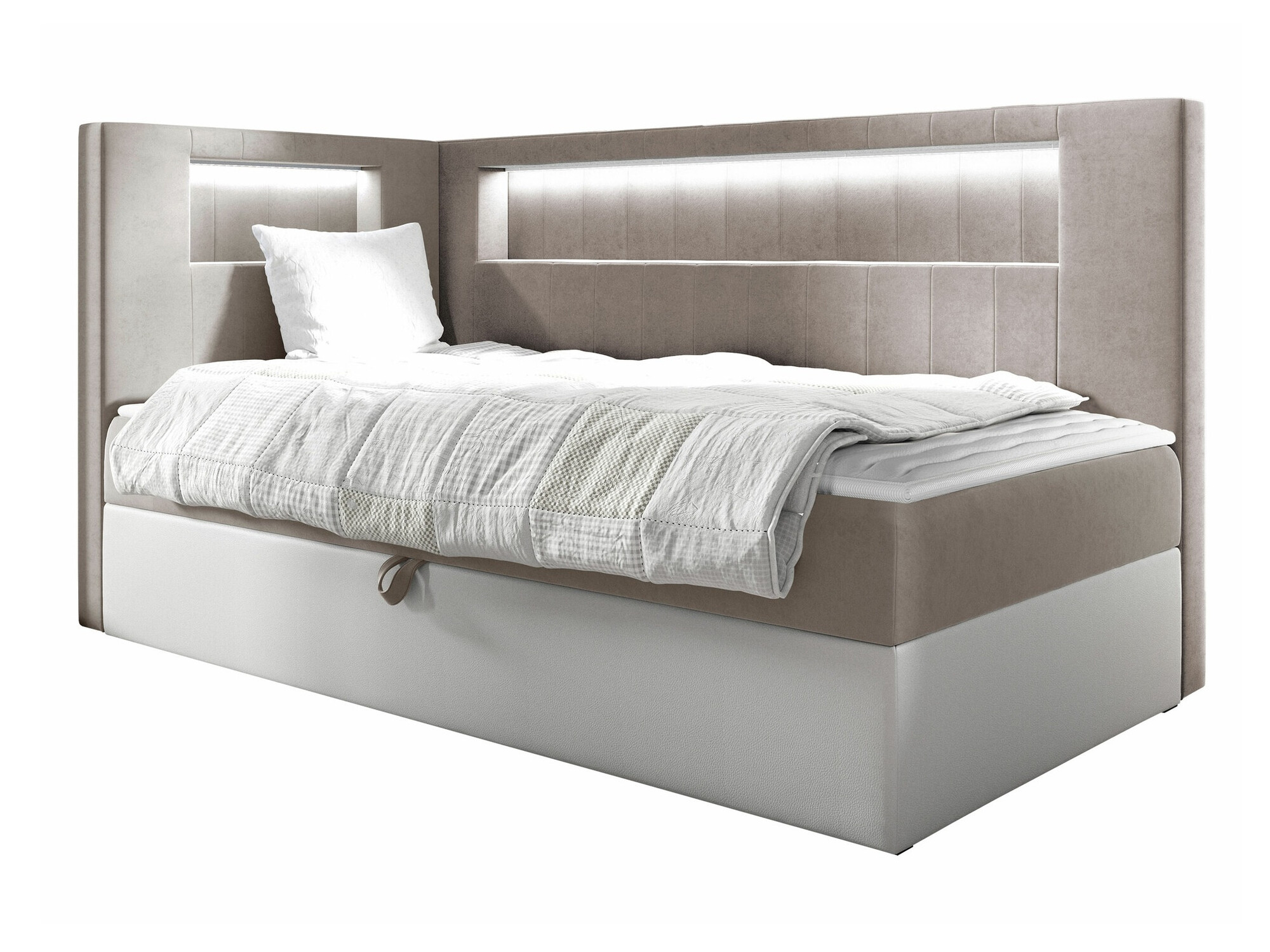 Continental bed Lucus VIII (Soft 017 + Fresh 1)