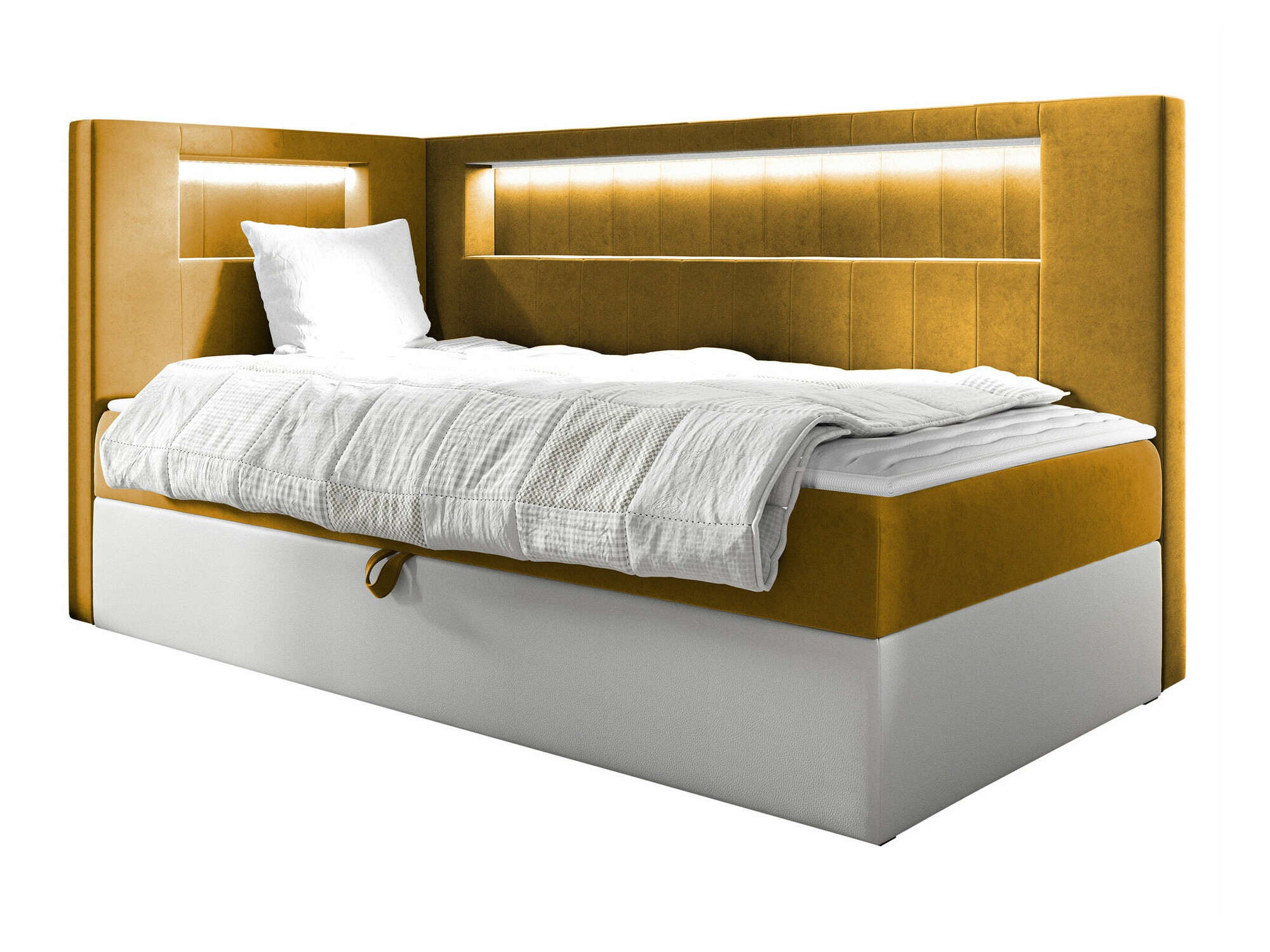 Continental bed Lucus VIII (Soft 017 + Fresh 37)