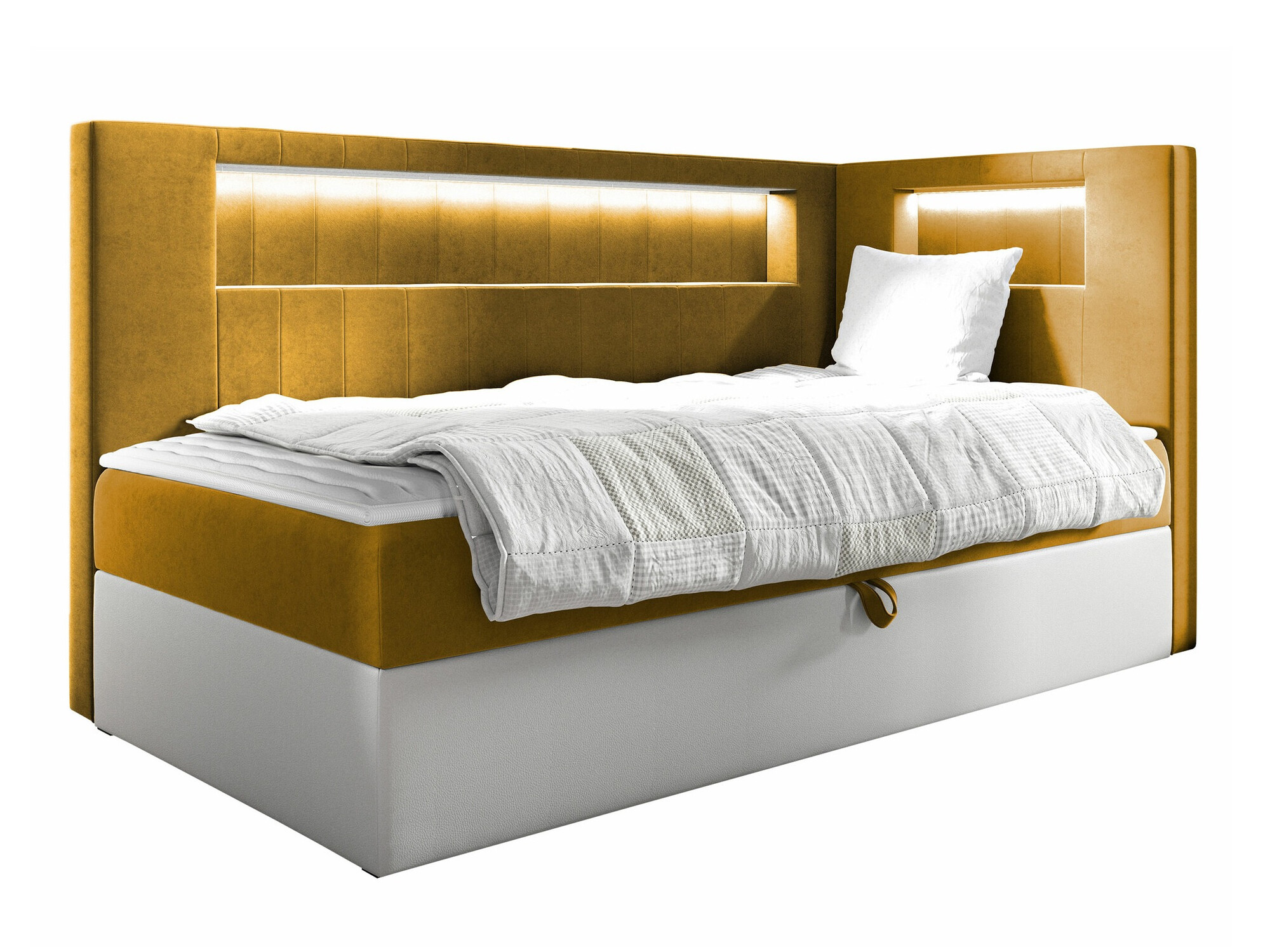 Continental bed Lucus VIII (Soft 017 + Fresh 37)