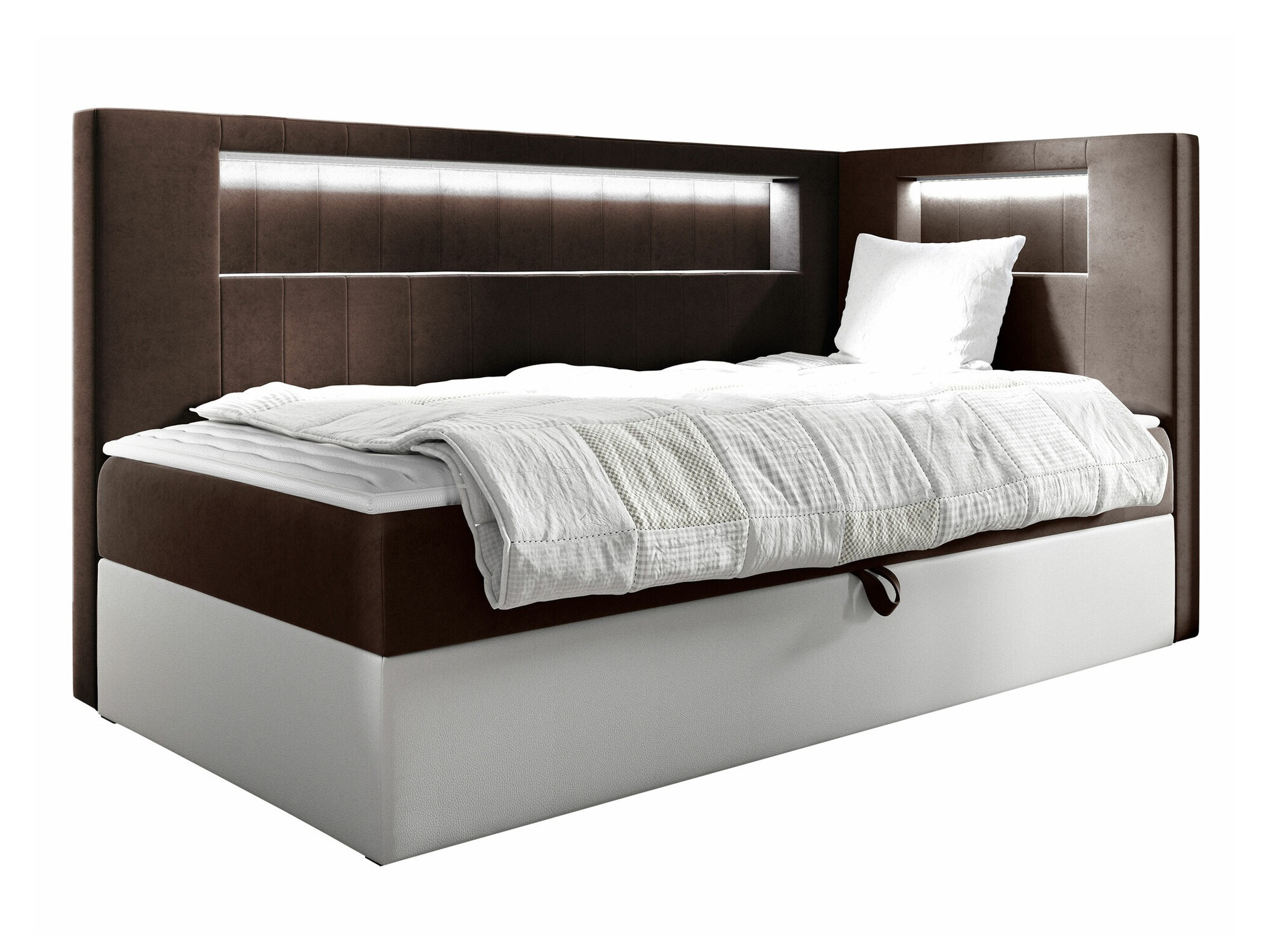 Continental bed Lucus VIII (Soft 017 + Fresh 4)