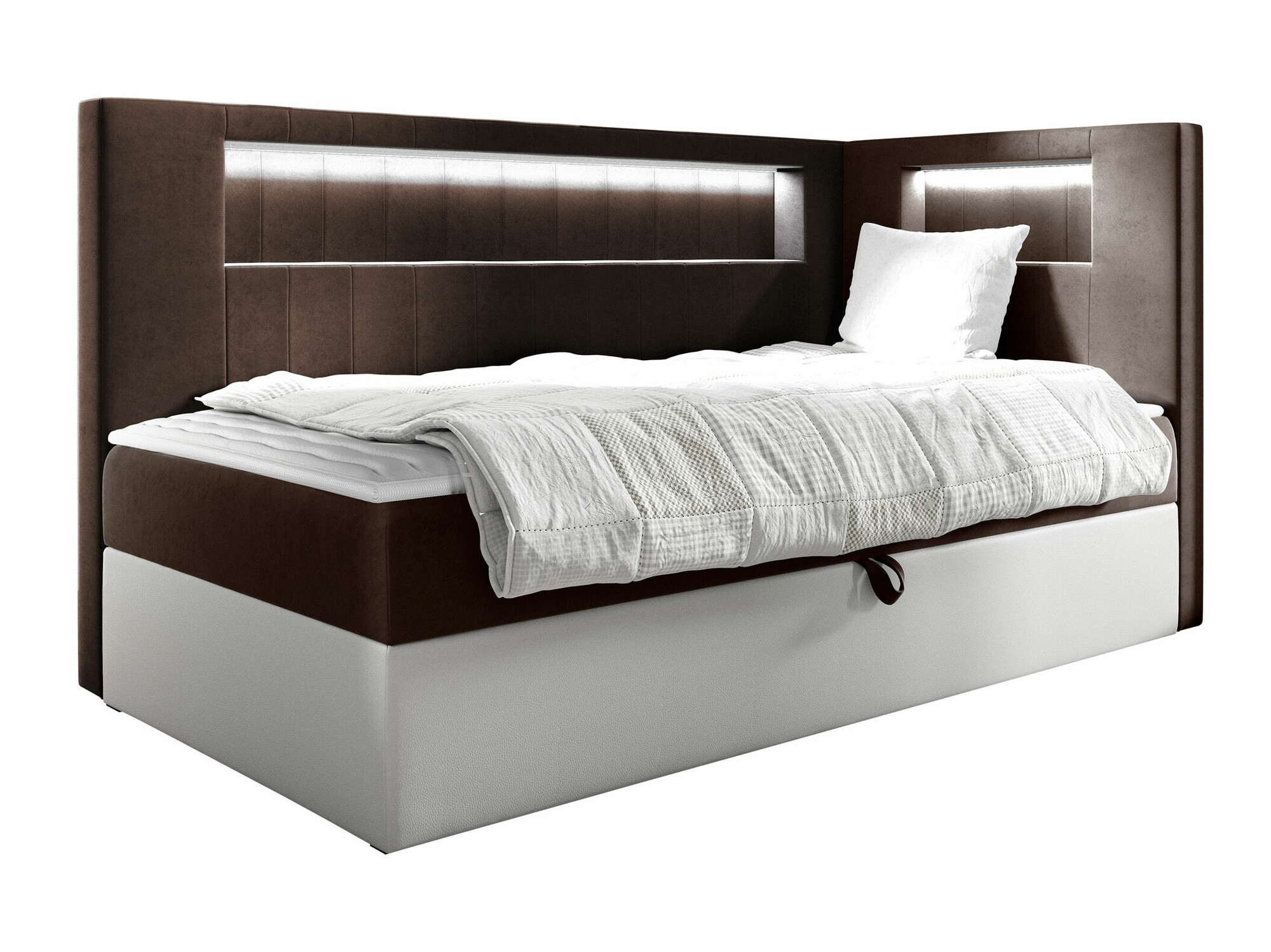 Continental bed Lucus VIII (Soft 017 + Fresh 4)