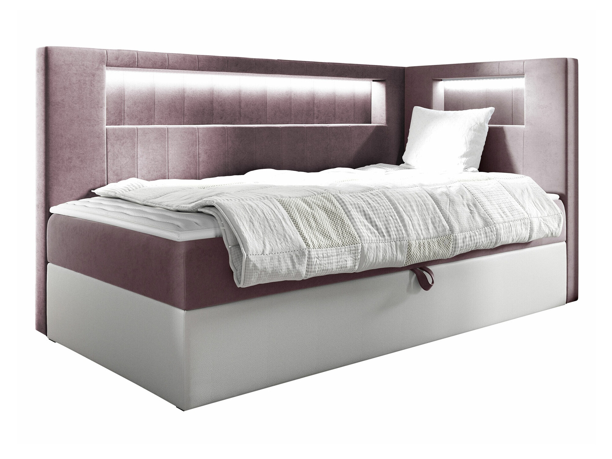 Continental bed Lucus VIII (Soft 017 + Fresh 9)