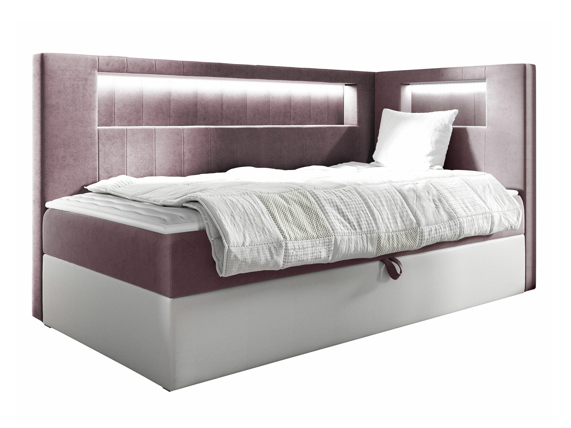 Continental bed Lucus VIII (Soft 017 + Fresh 9)
